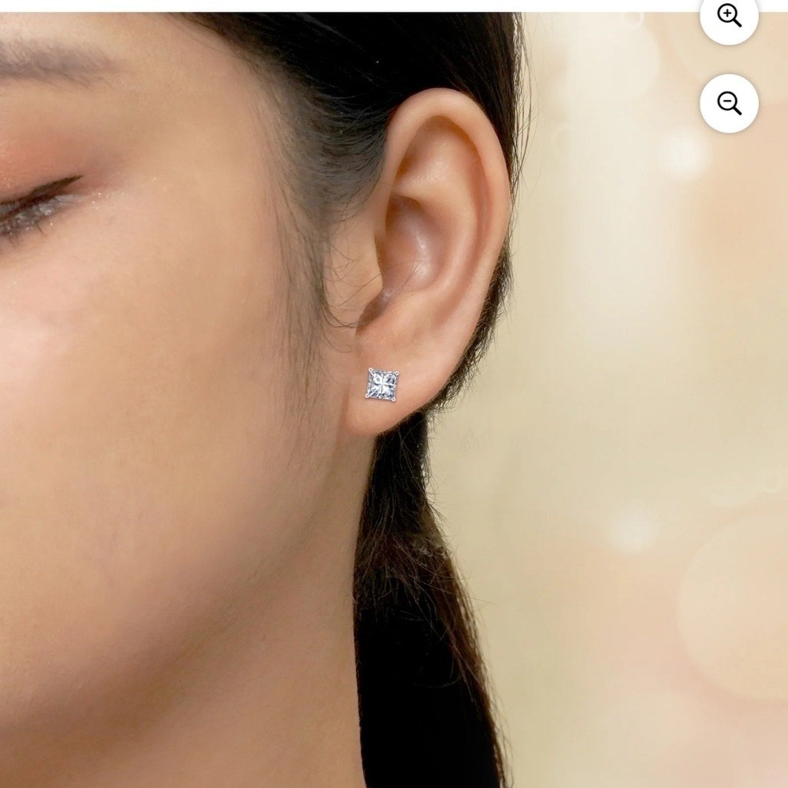 Elegant Silver Stud Earrings
