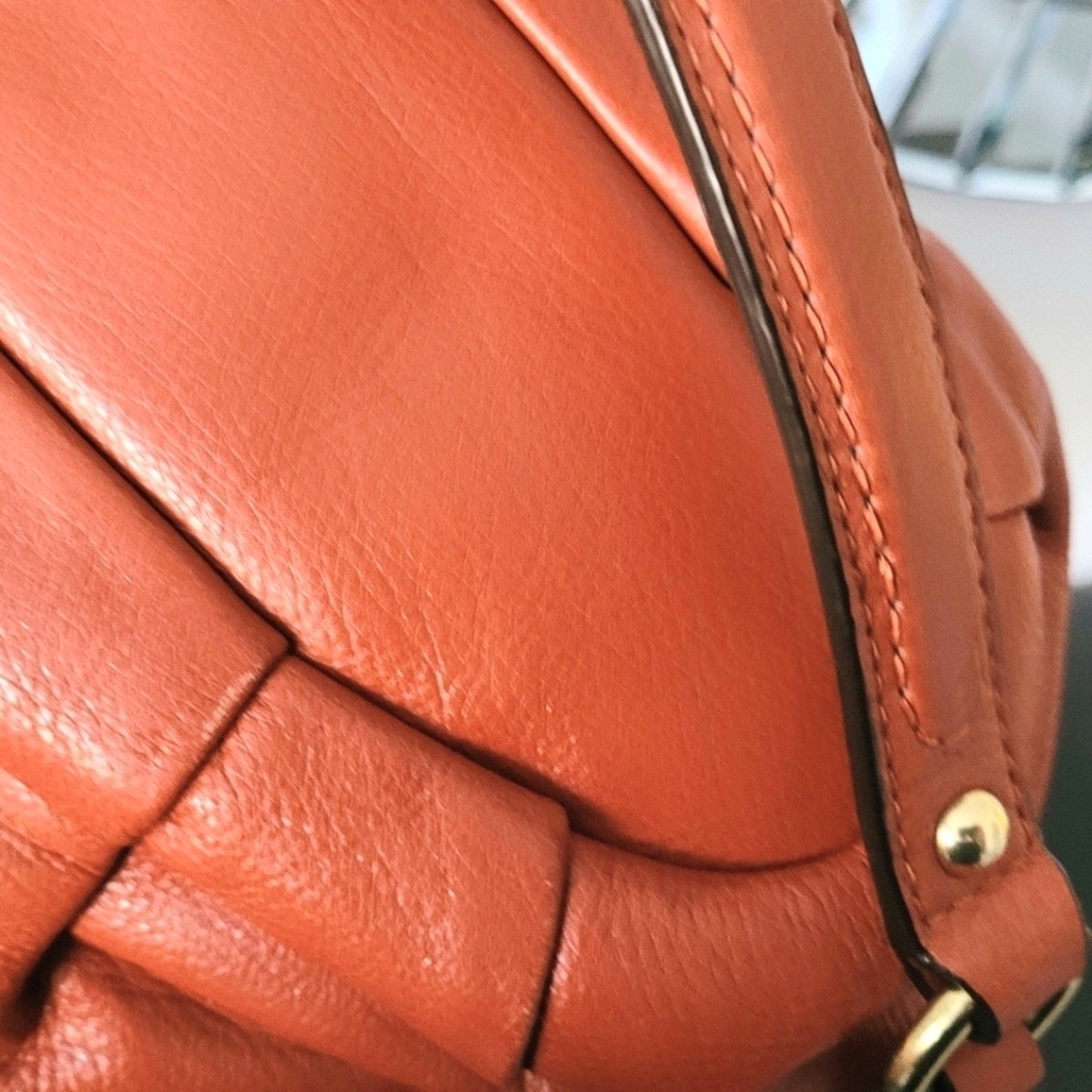 Coach Madison Leather Lindsey Satchel Handbag
SKU 43113 EUC
