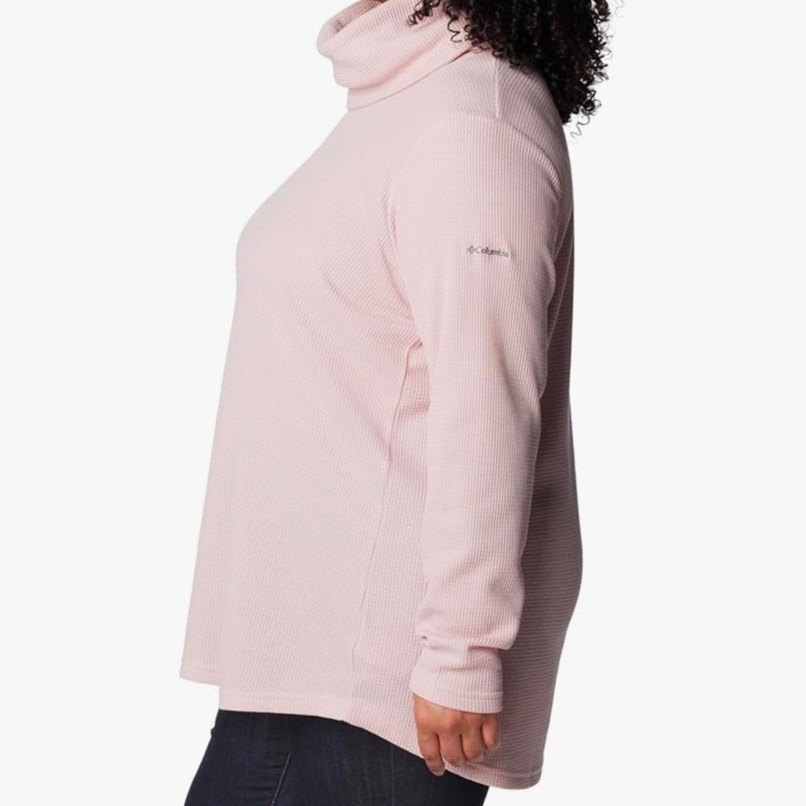 Columbia Women's Holly Hideaway Waffle Cowl Neck Pullover