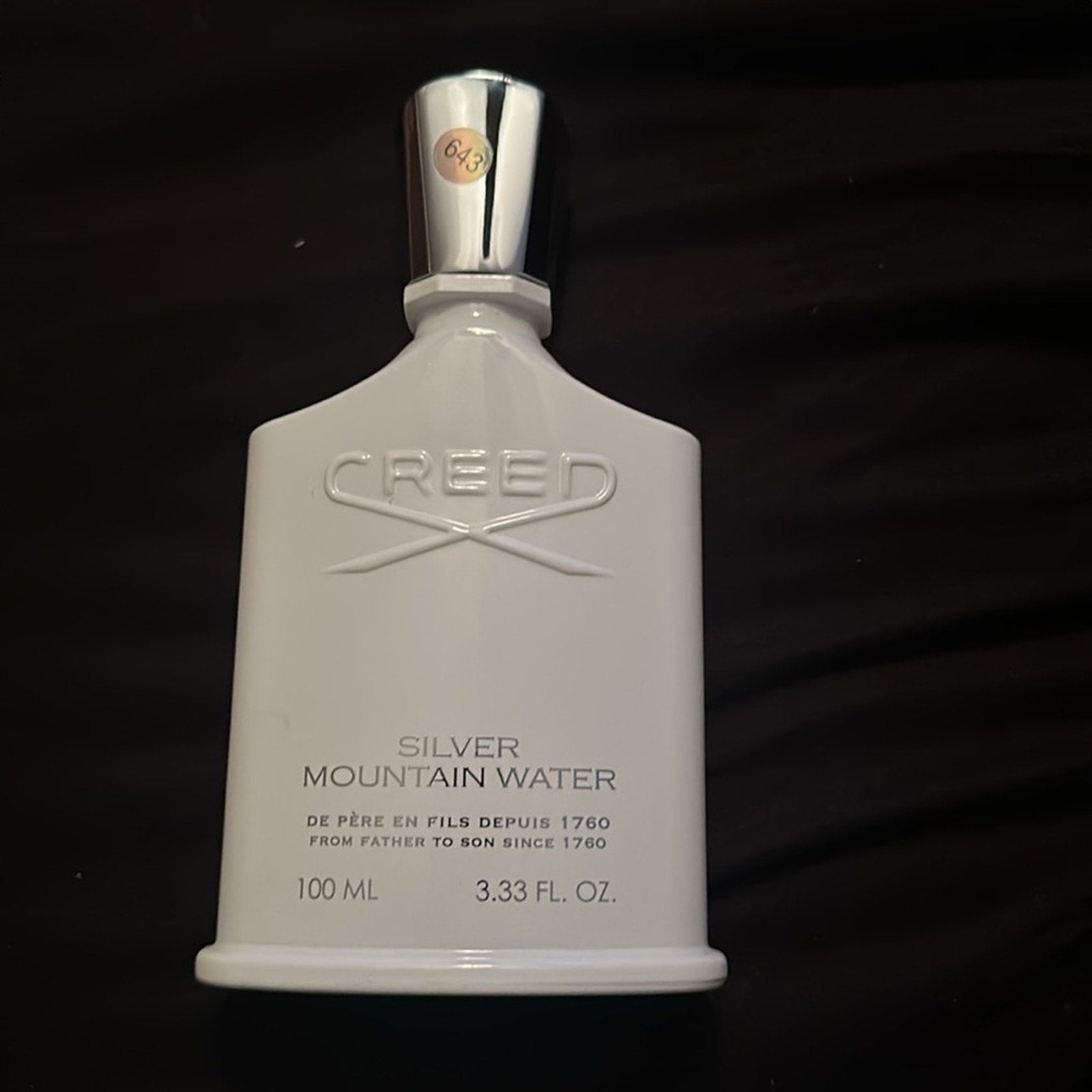 Creed Silver Mountain Water Fragrance New - box - 100ML / 3.33 FL OZ