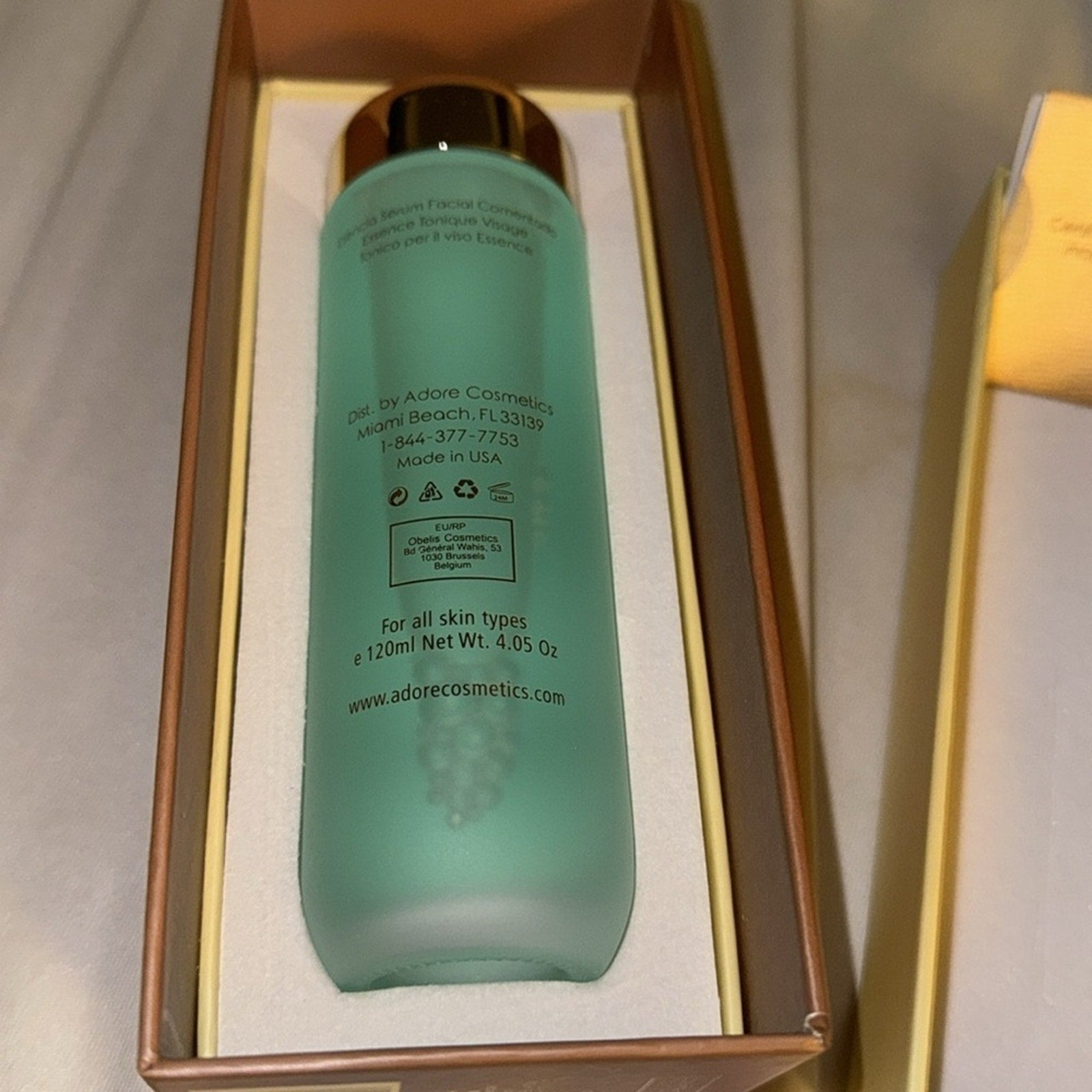 Essence Facial Toner from Adore Cosmetics 120 ML / 4.05 OZ NEW IN PACKAGE