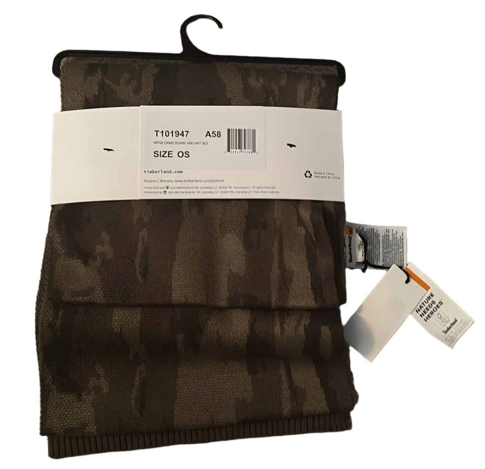Timberland hat & scarf 2-piece combo set