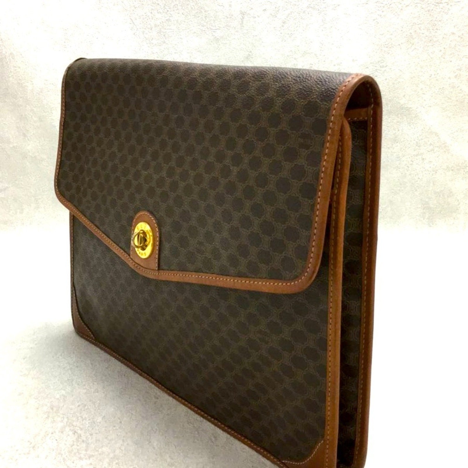 Celine Unisex Monogram Portfolio Vintage
