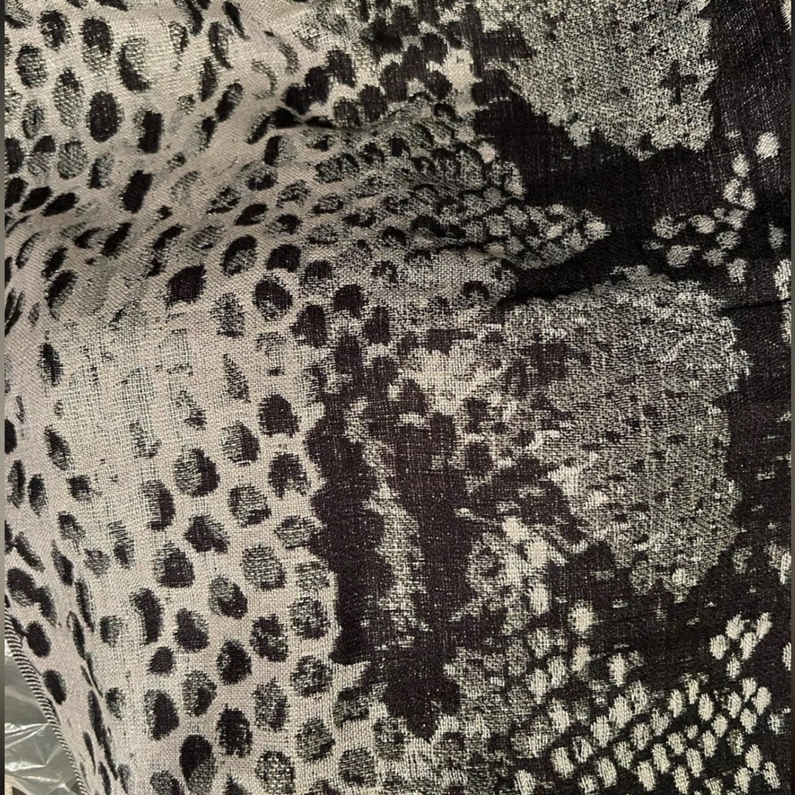 International Concepts I.N.C. Snake Skin metallic thread Shawl/Scarf - NWT