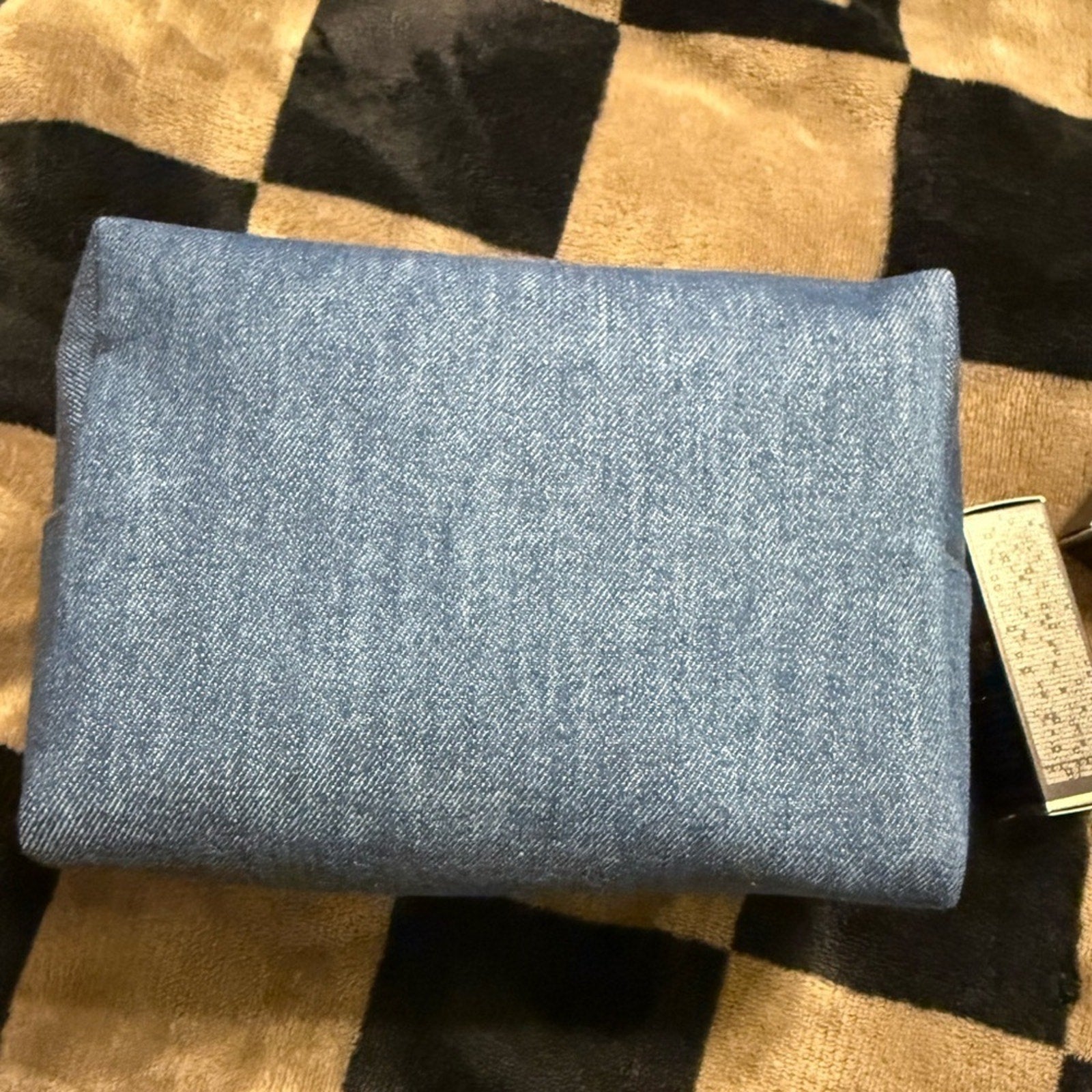 Dior Denim Accessor Bag + 2 Lipsticks