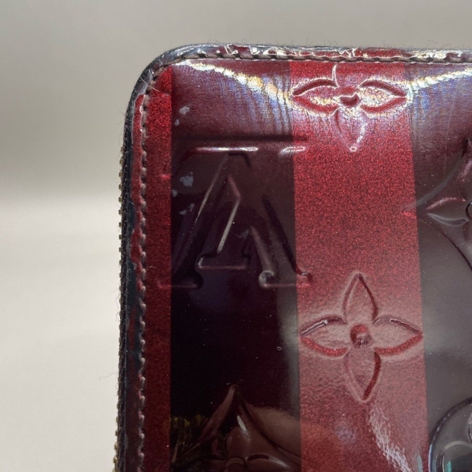 Louis Vuitton Red and Black Wallet