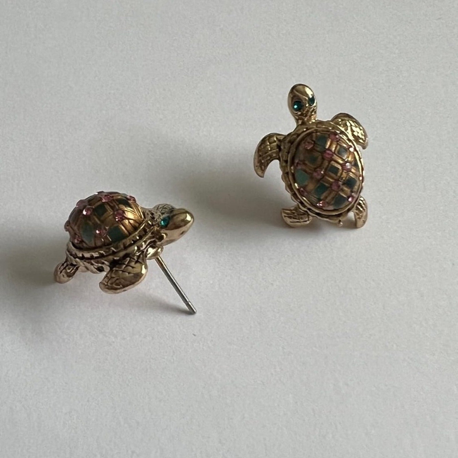 Betsey Johnson Turtle Earrings