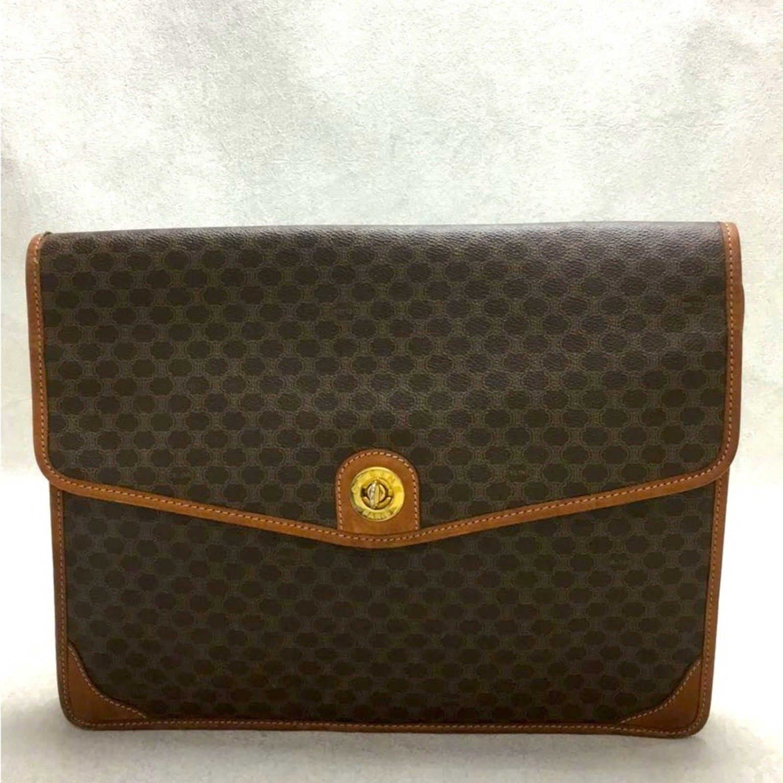 Celine Unisex Monogram Portfolio Vintage