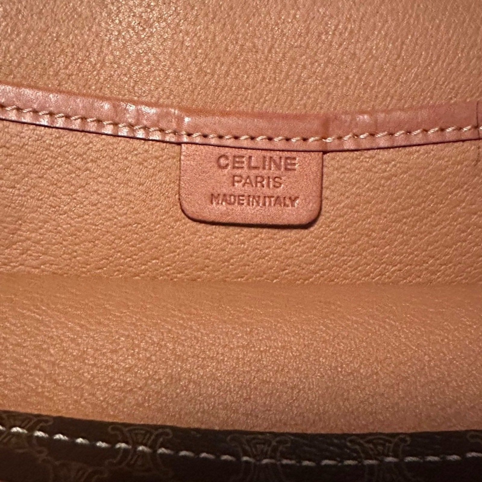Celine Unisex Monogram Portfolio Vintage