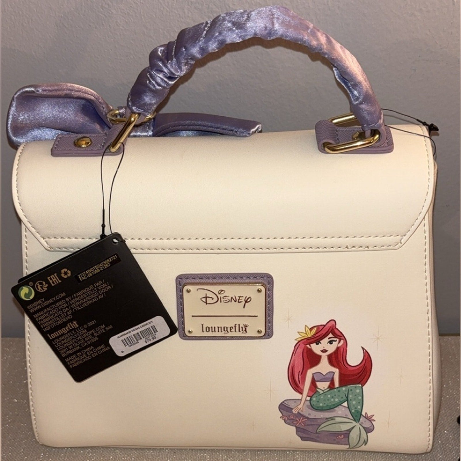 Disney Lounge Fly Disney The Little Mermaid Daughters of Triton bundle NWT