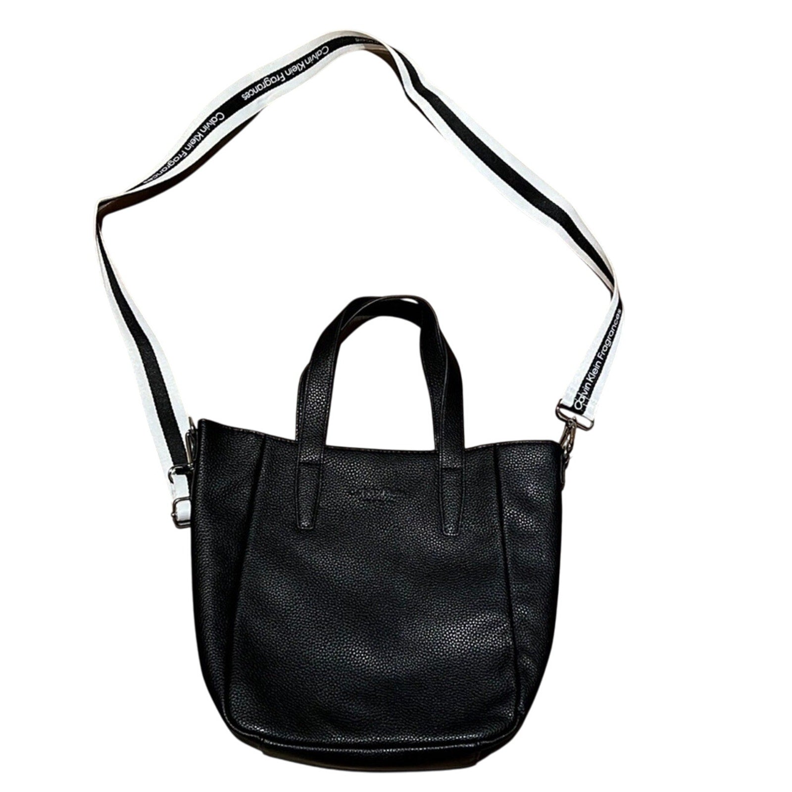 Celvin Klein Small Black tote With Sports Strap