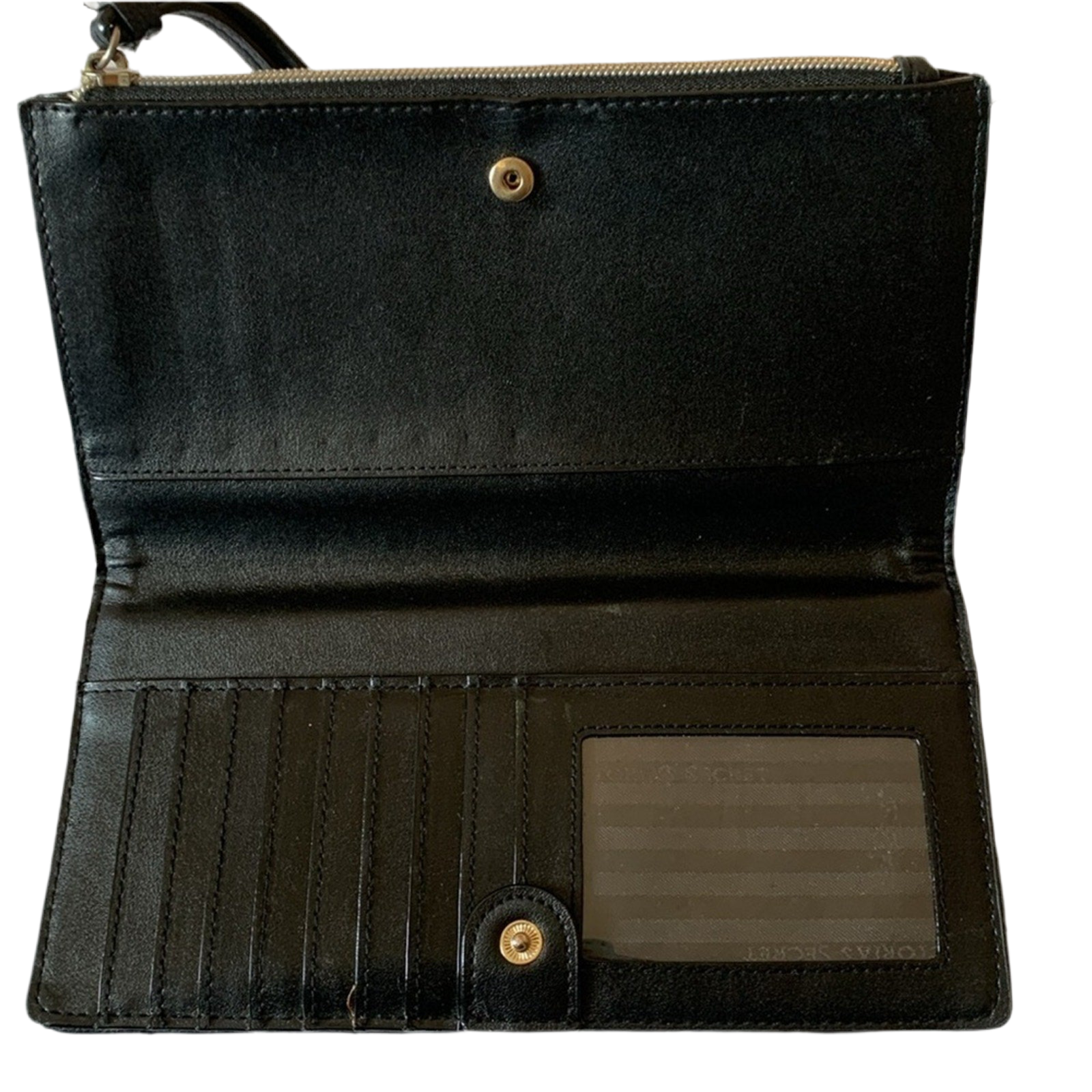 Victoria’s Secret Black Clutch Wallet EUC
