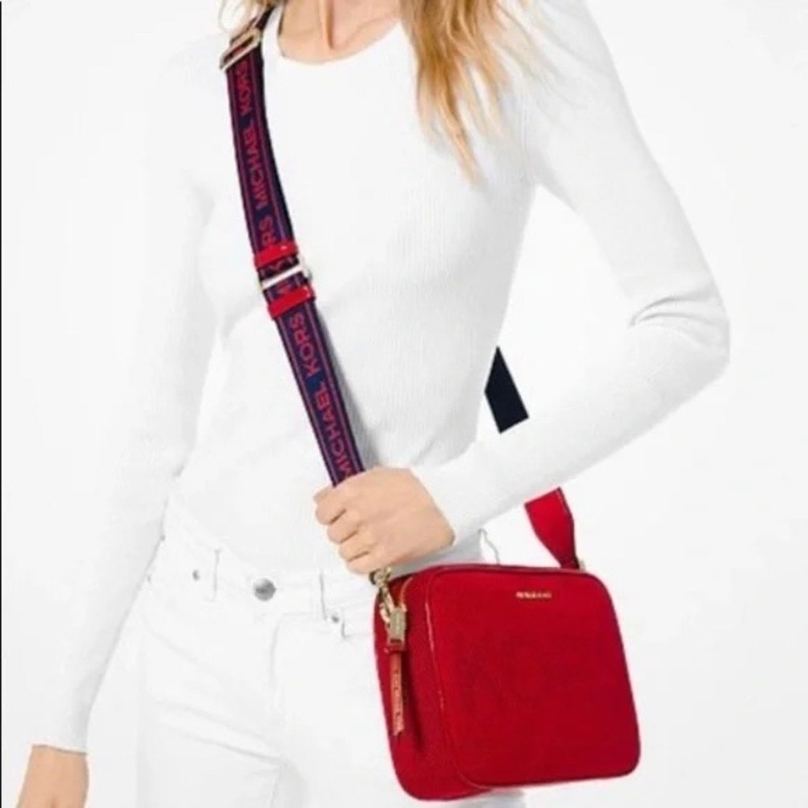 Michael Kors Red Crossbody Bag - NWOT
