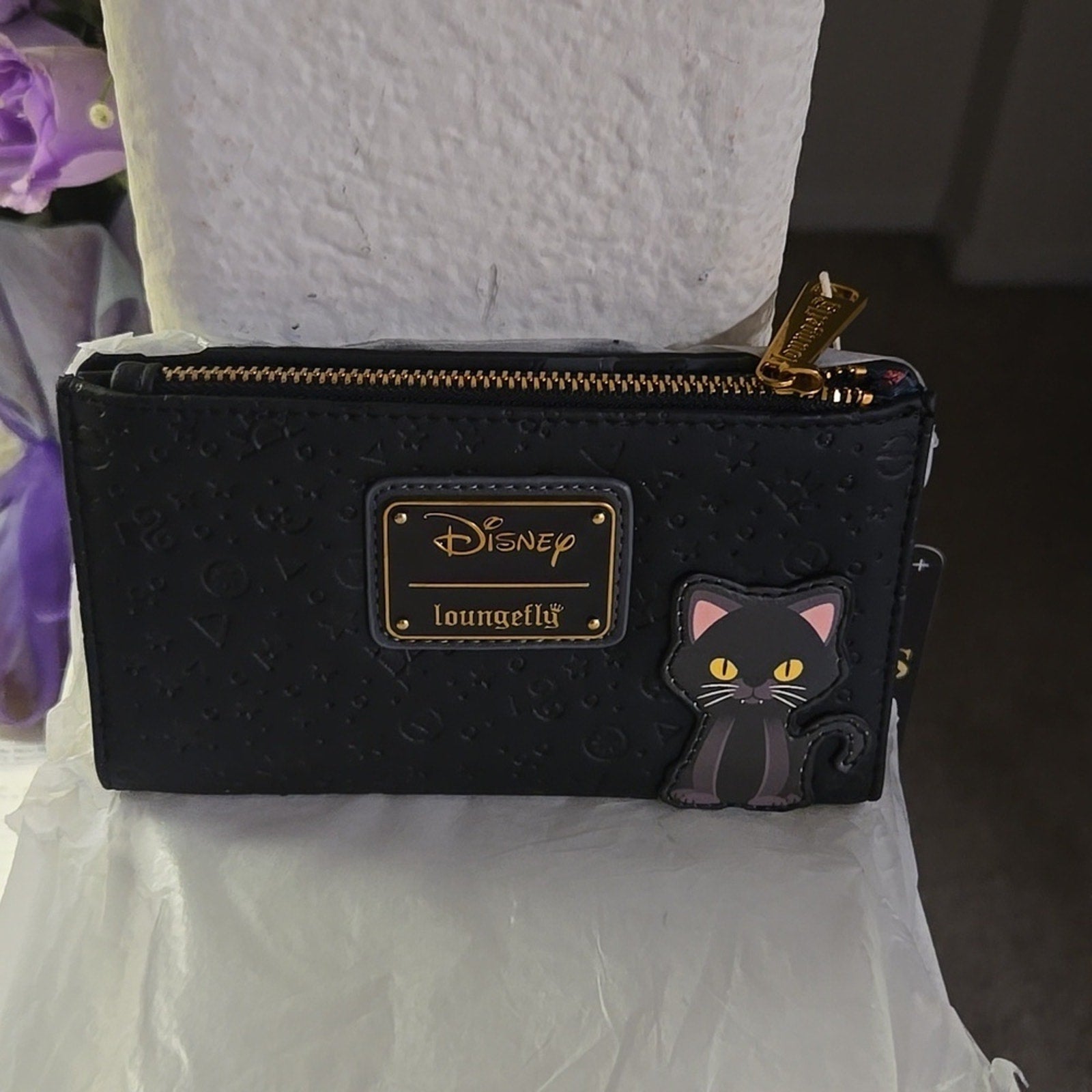 DISNEY Loungefly Hocus Pocus Sanderson Sisters Flap Wallet NWT