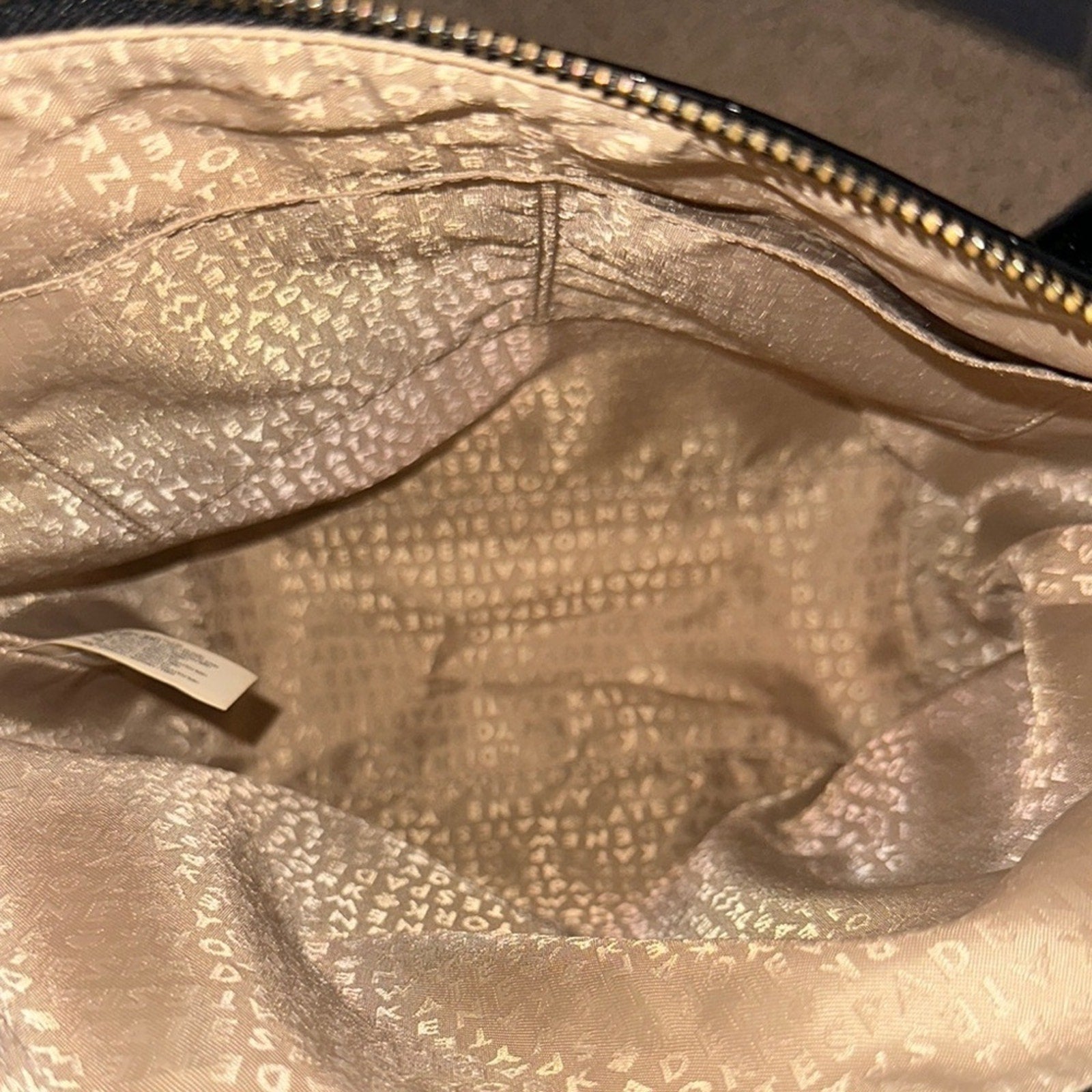 Kate Spade ♠️ Black Patent Leather Tote