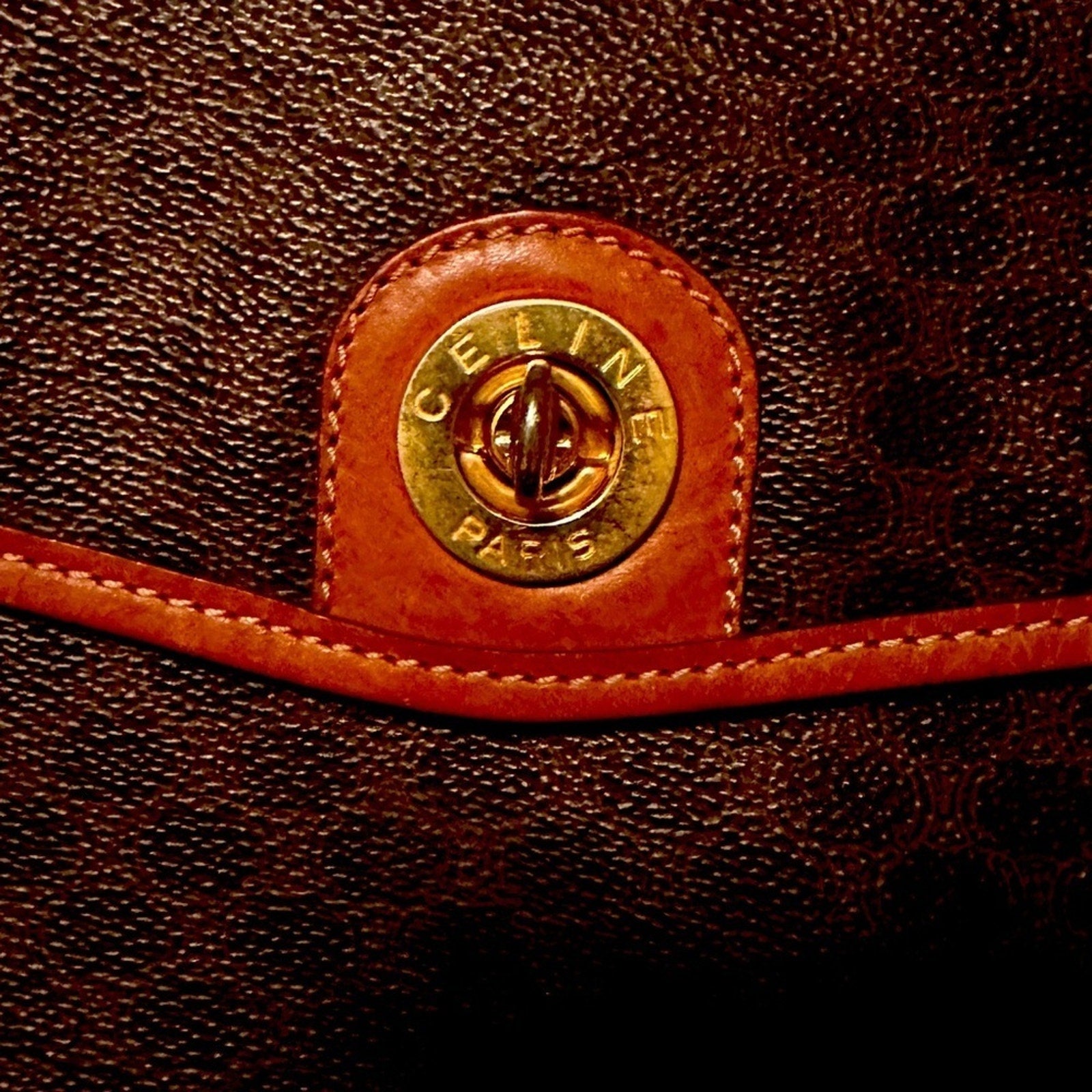 Celine Unisex Monogram Portfolio Vintage