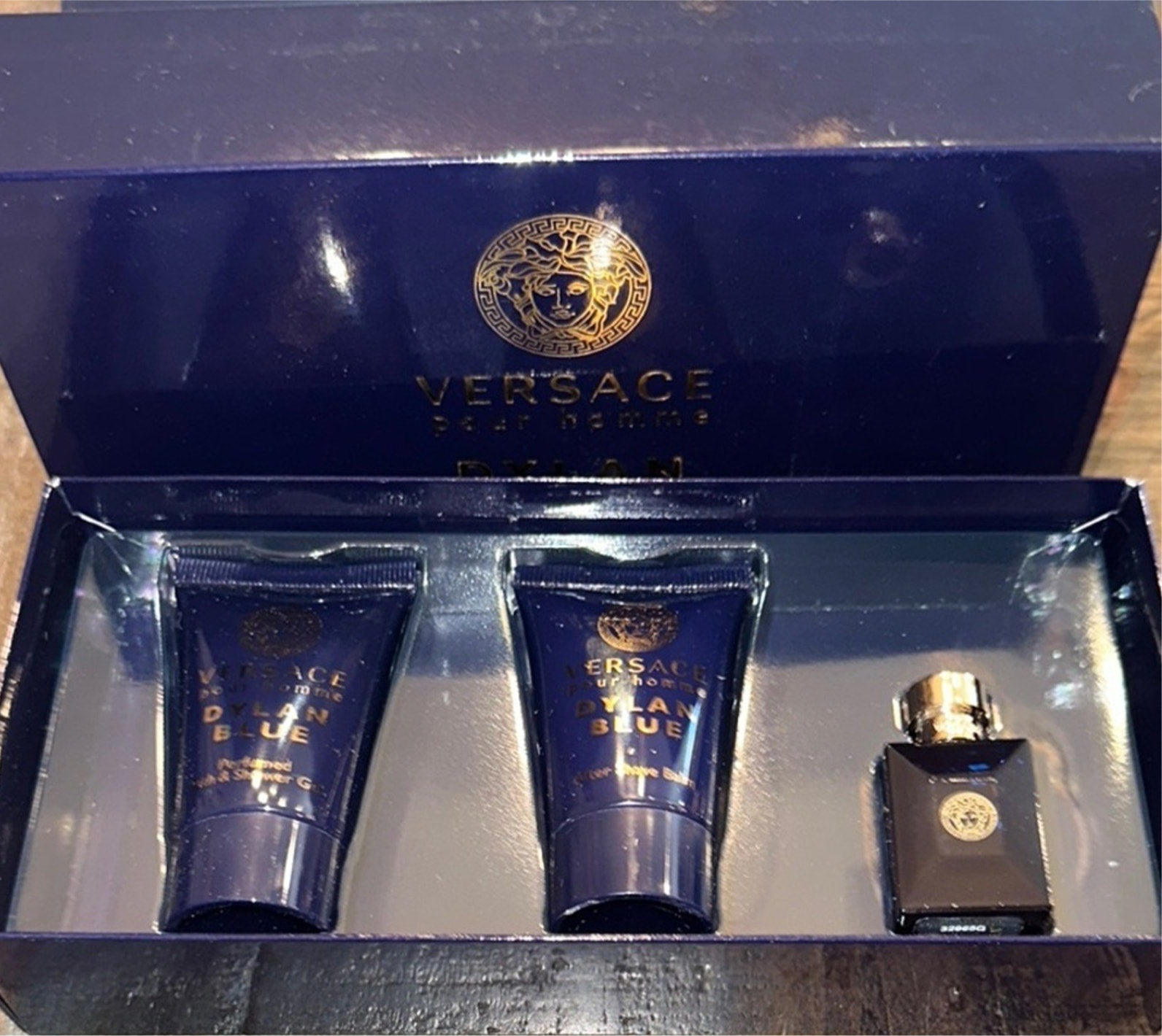 Versace Pour Homme Dylan Blue Travel Gift Set
