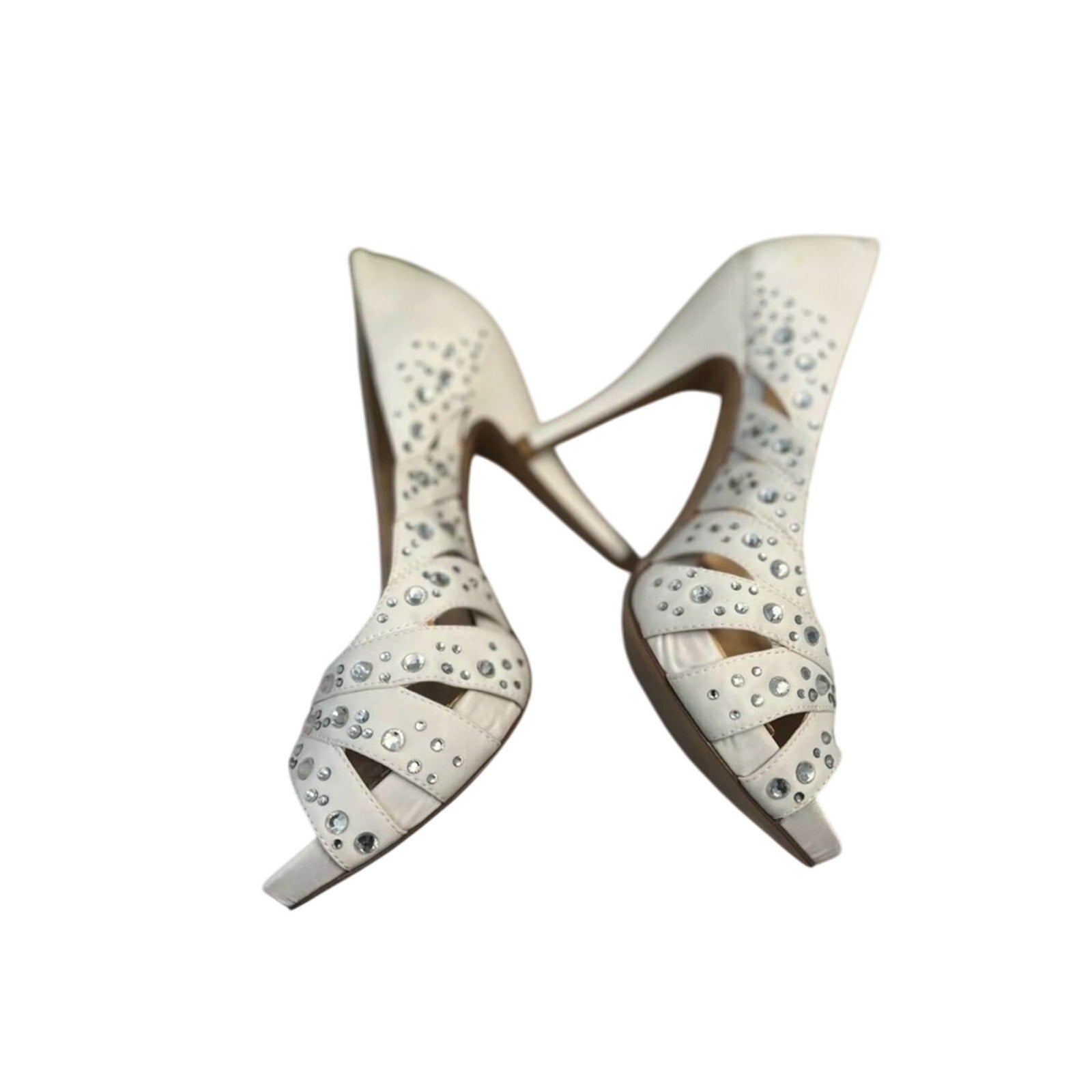 Gianni Bini, Silver, Style: ANNA042 heels