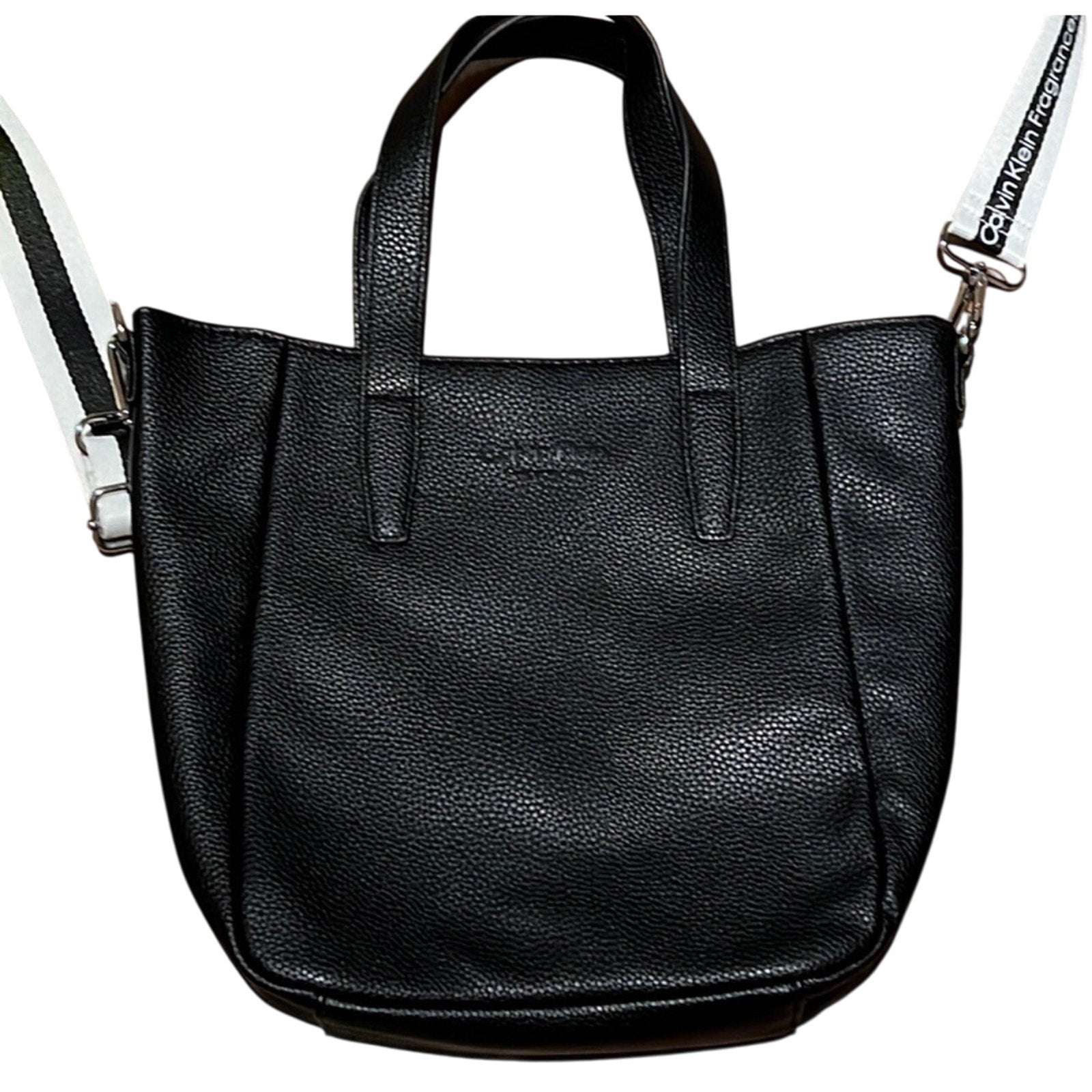 Celvin Klein Small Black tote With Sports Strap