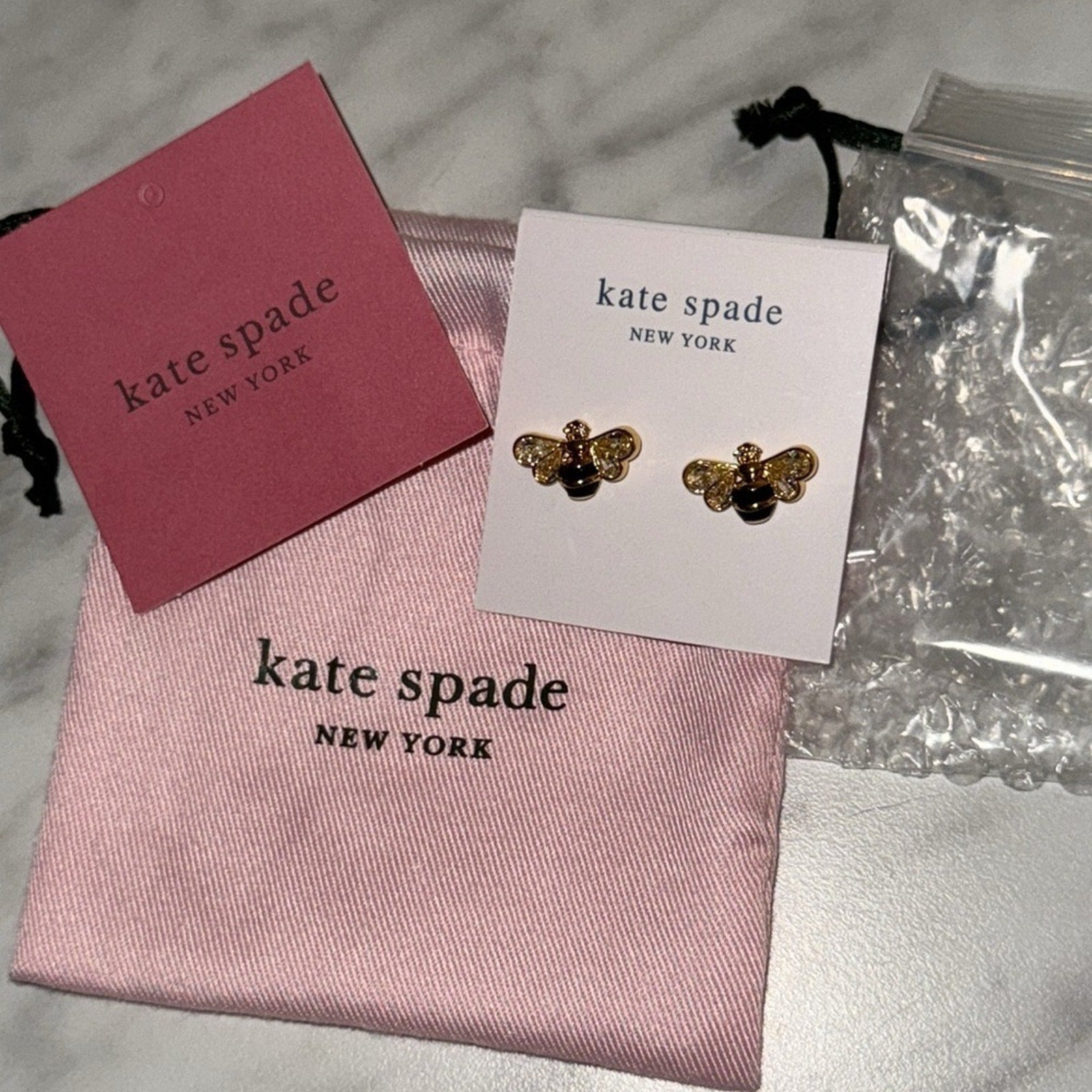 Kate Spade Bumblebee All Abuzz Earrings - NWT $59 - Includes Dustbag
