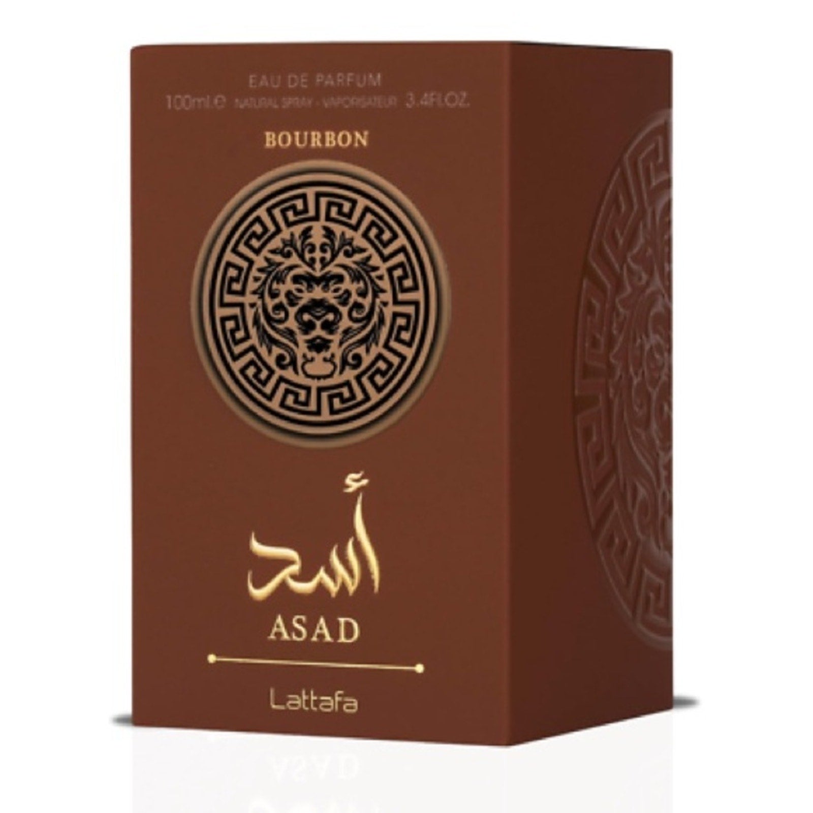 Asad Bourbon Eau De Parfum Spray 100ML (3.4 OZ) By Lattafa