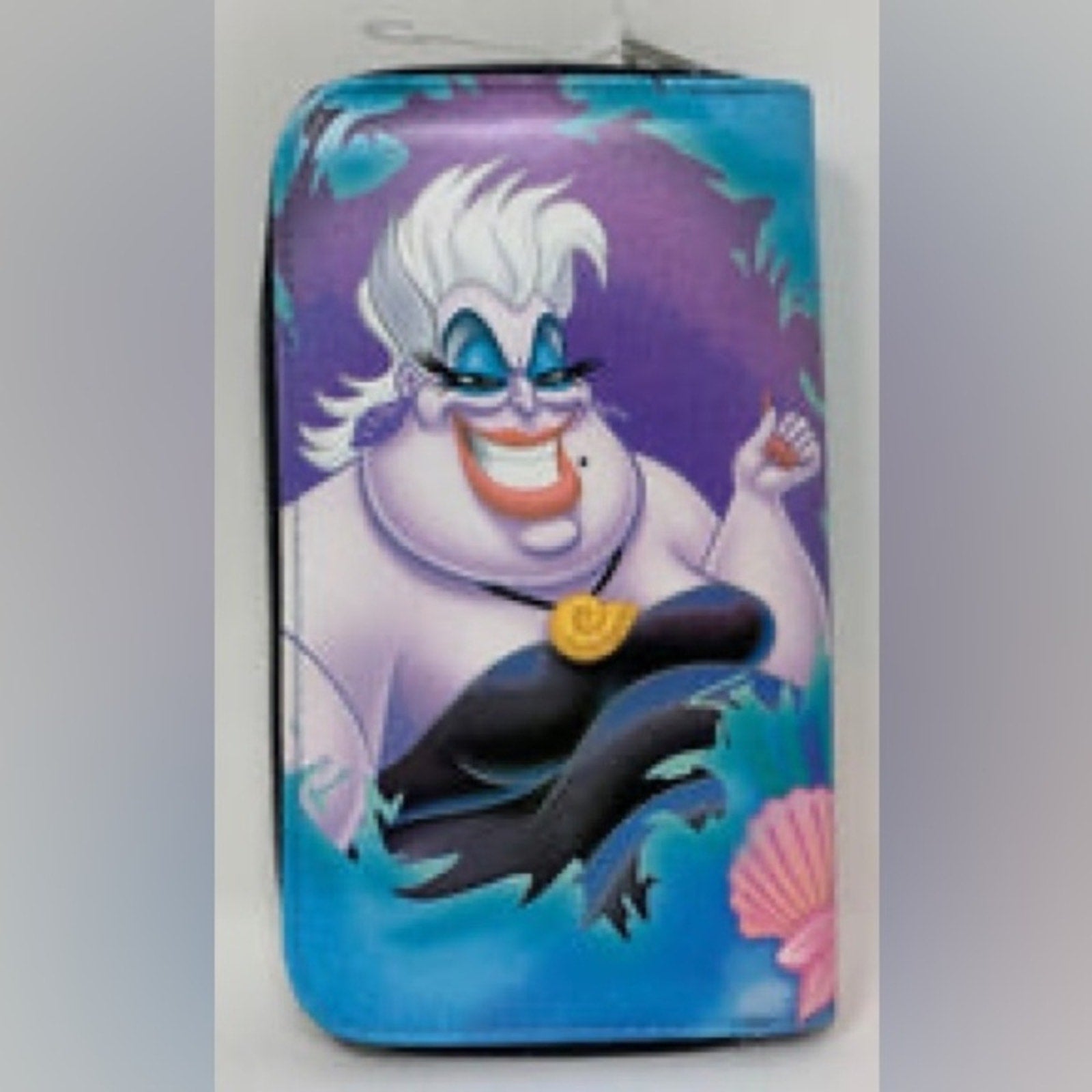 Disney Wallet The Little Mermaid Ariel and Ursula Portraits