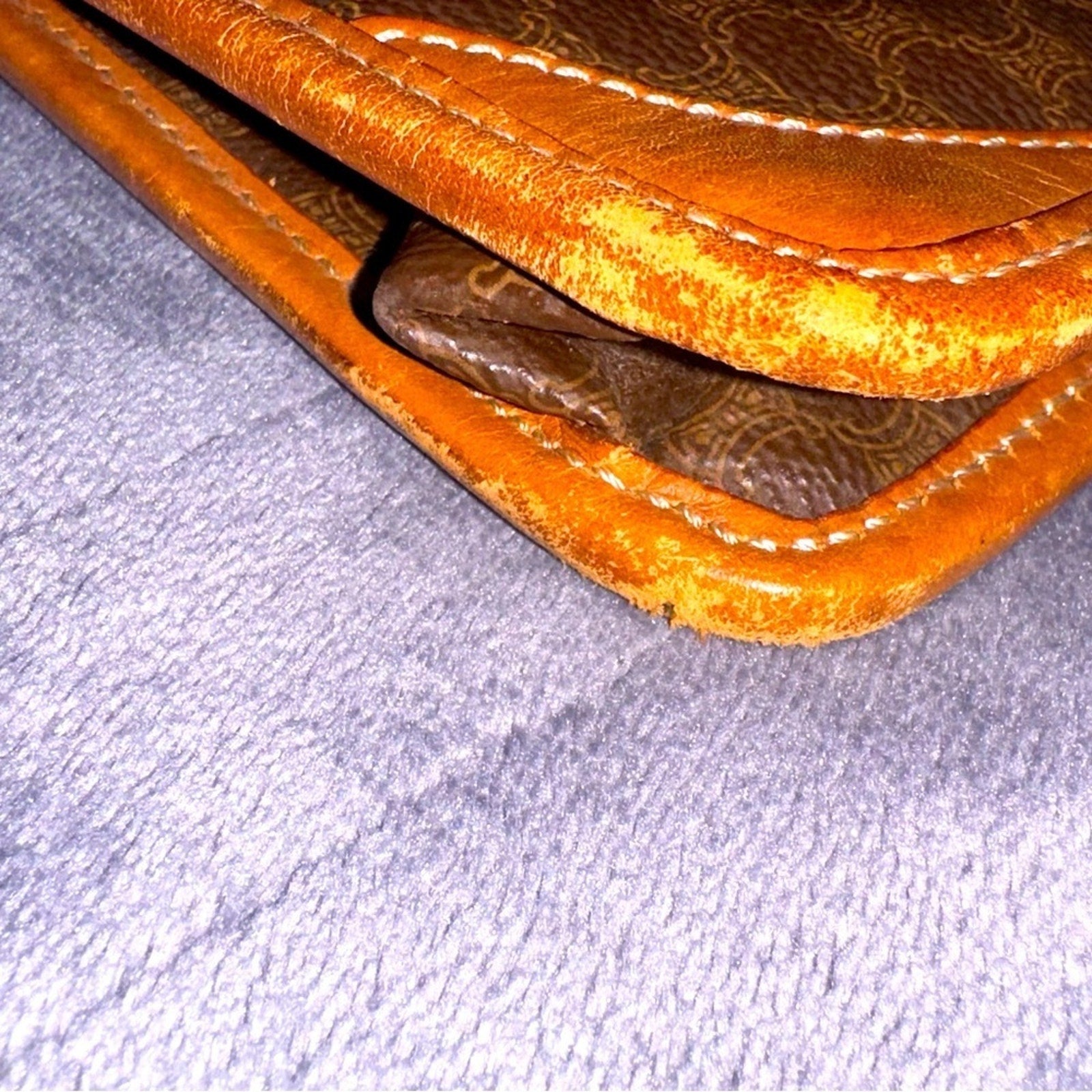 Celine Unisex Monogram Portfolio Vintage