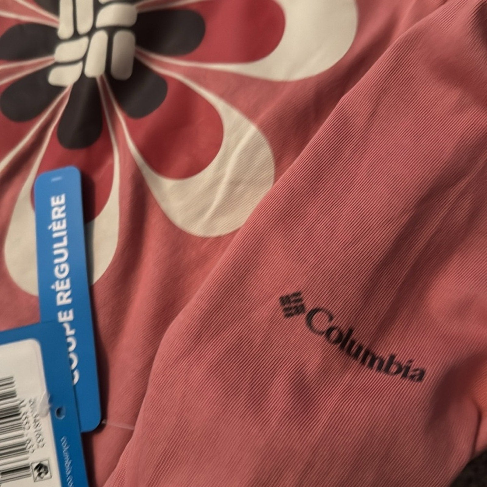 Columbia WMN Pink Agave/Floral Groove Long Sleeve Top (Small) SOLD OUT ONLINE