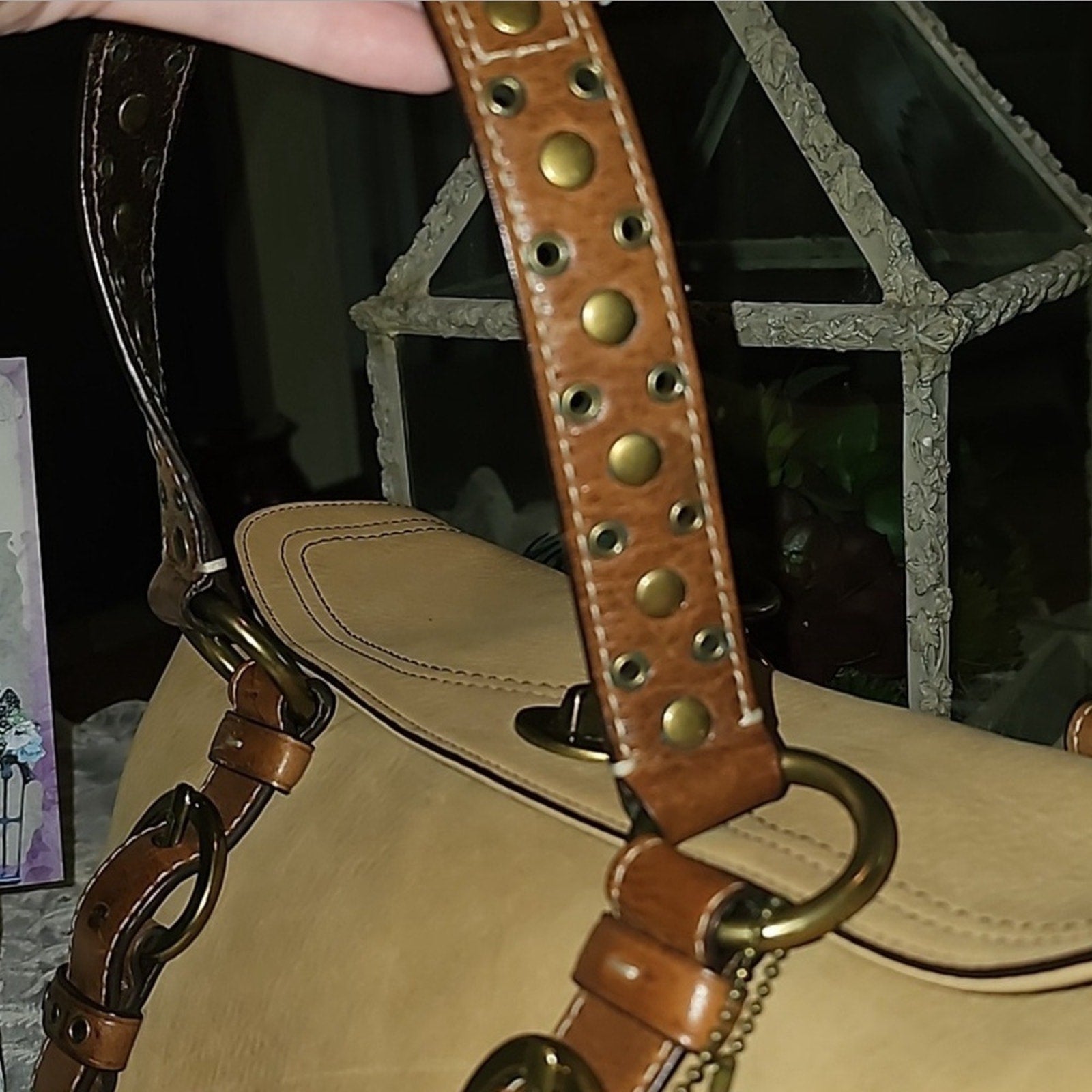 Coach Chelsea in nubuck leather Like New...#RARE VINTAGE