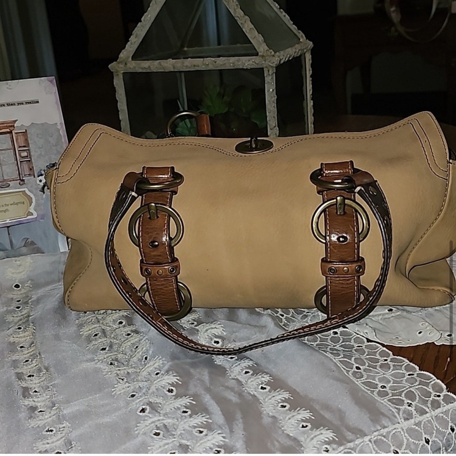 Coach Chelsea in nubuck leather Like New...#RARE VINTAGE