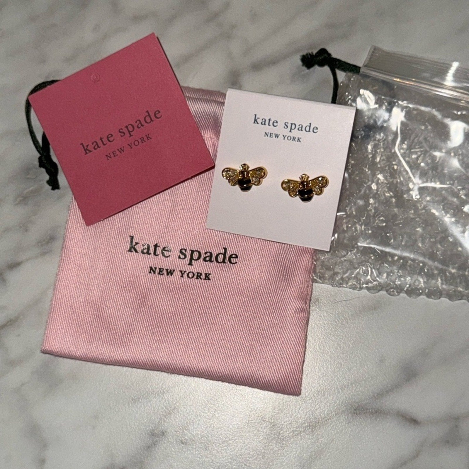 Kate Spade Bumblebee All Abuzz Earrings - NWT $59 - Includes Dustbag