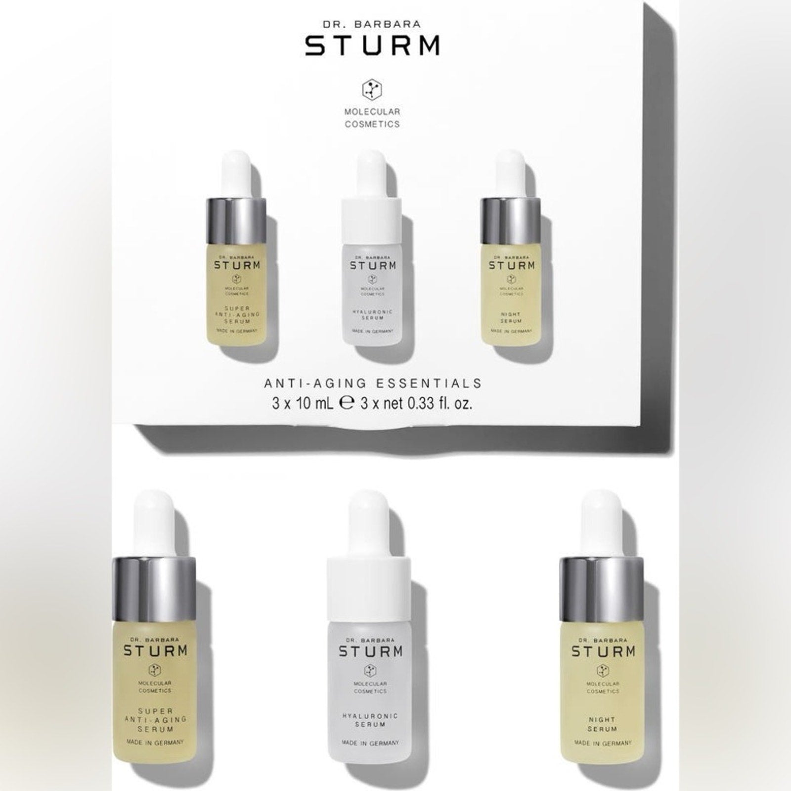 Dr. Barbara Sturm Anti-Aging Essentials Set $355 Value - NIP