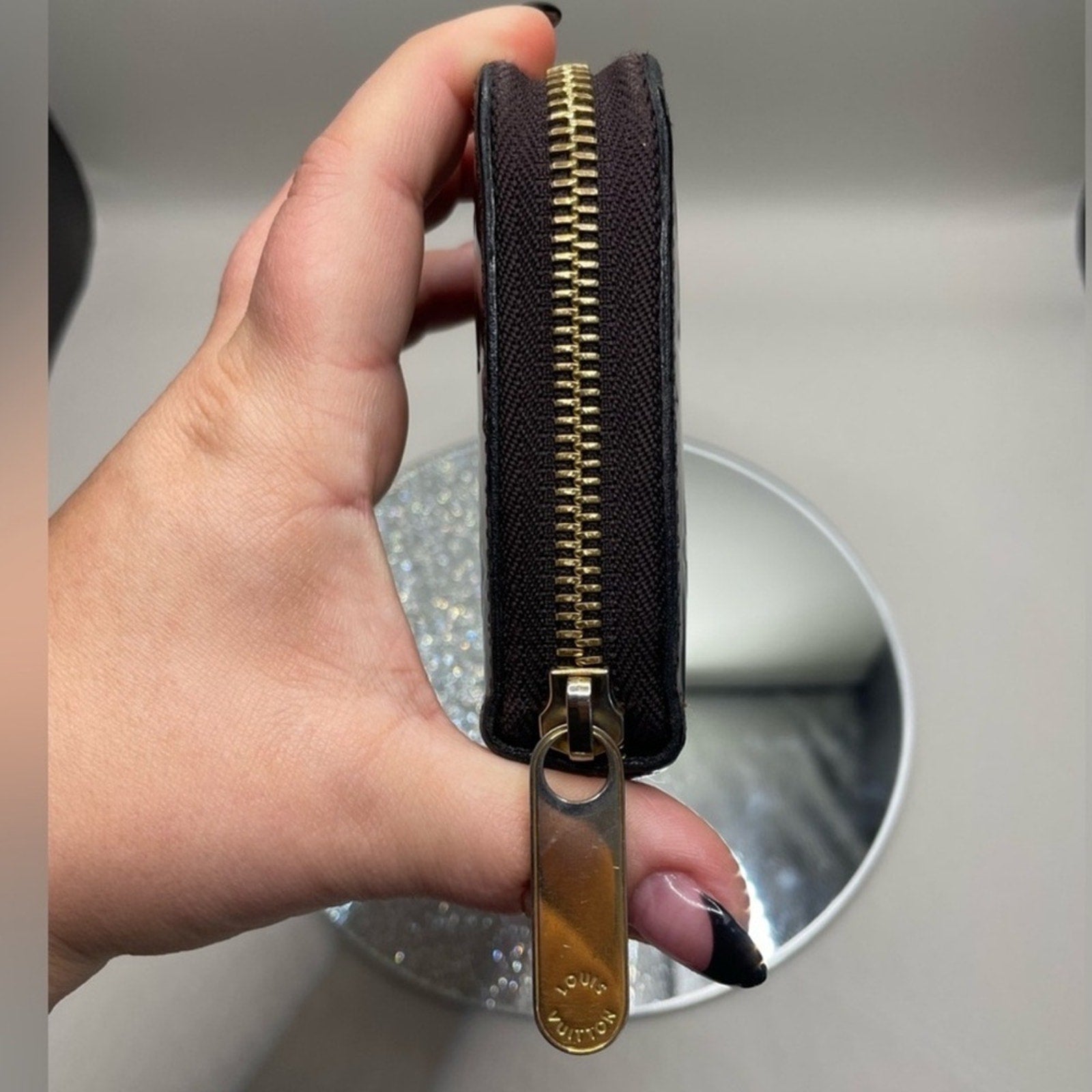 Louis Vuitton Red and Black Wallet