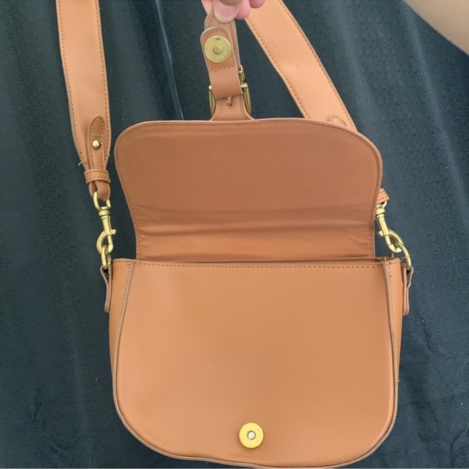 Cotton On Lightly Used Tan / Brown Leather Purse