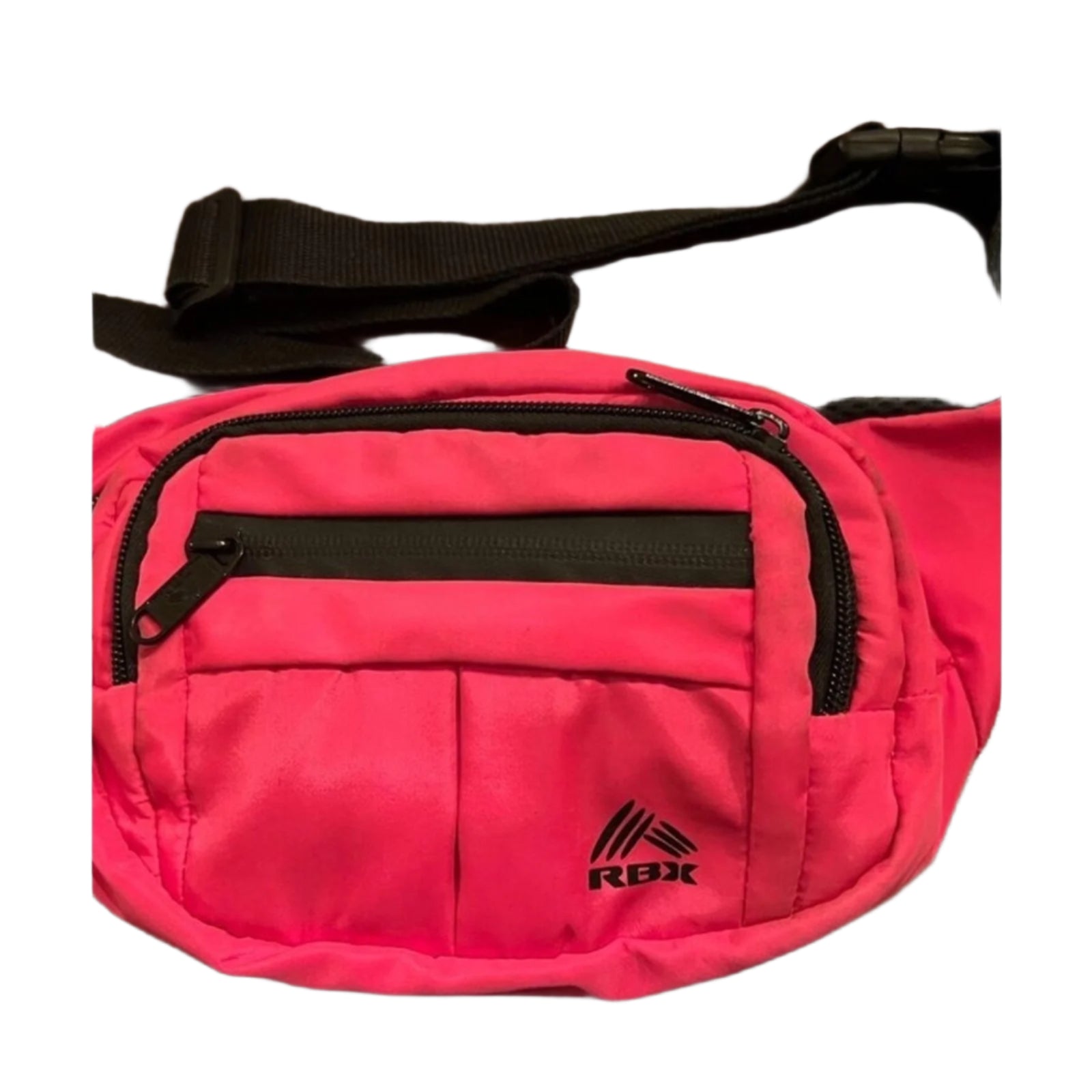 Reebok 1990’s Unisex Vintage Pink Waist Bag / Fanny Pack