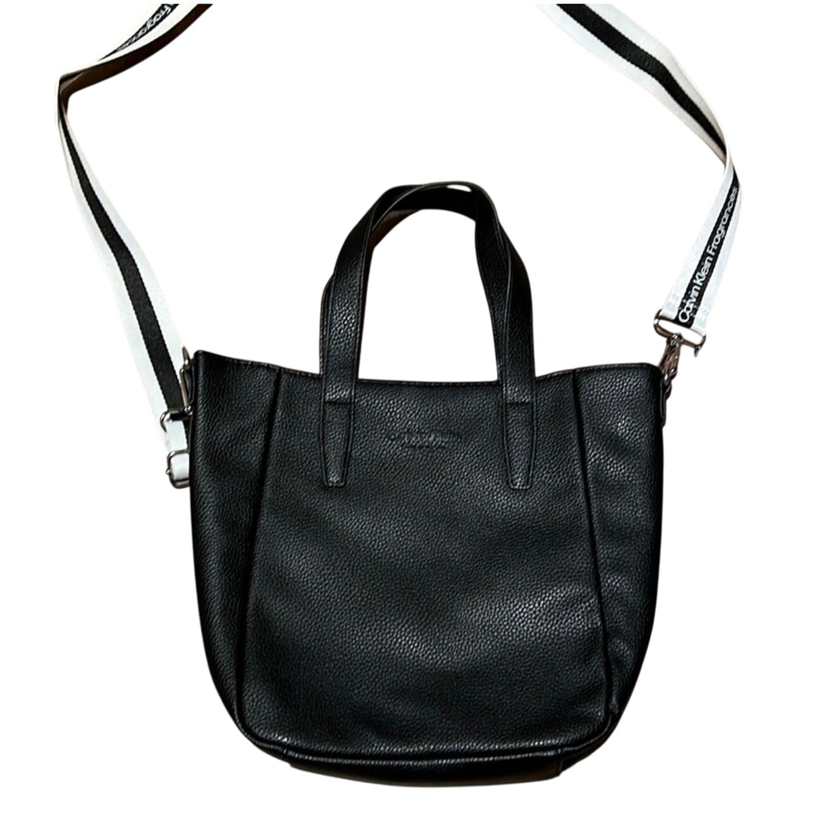 Celvin Klein Small Black tote With Sports Strap