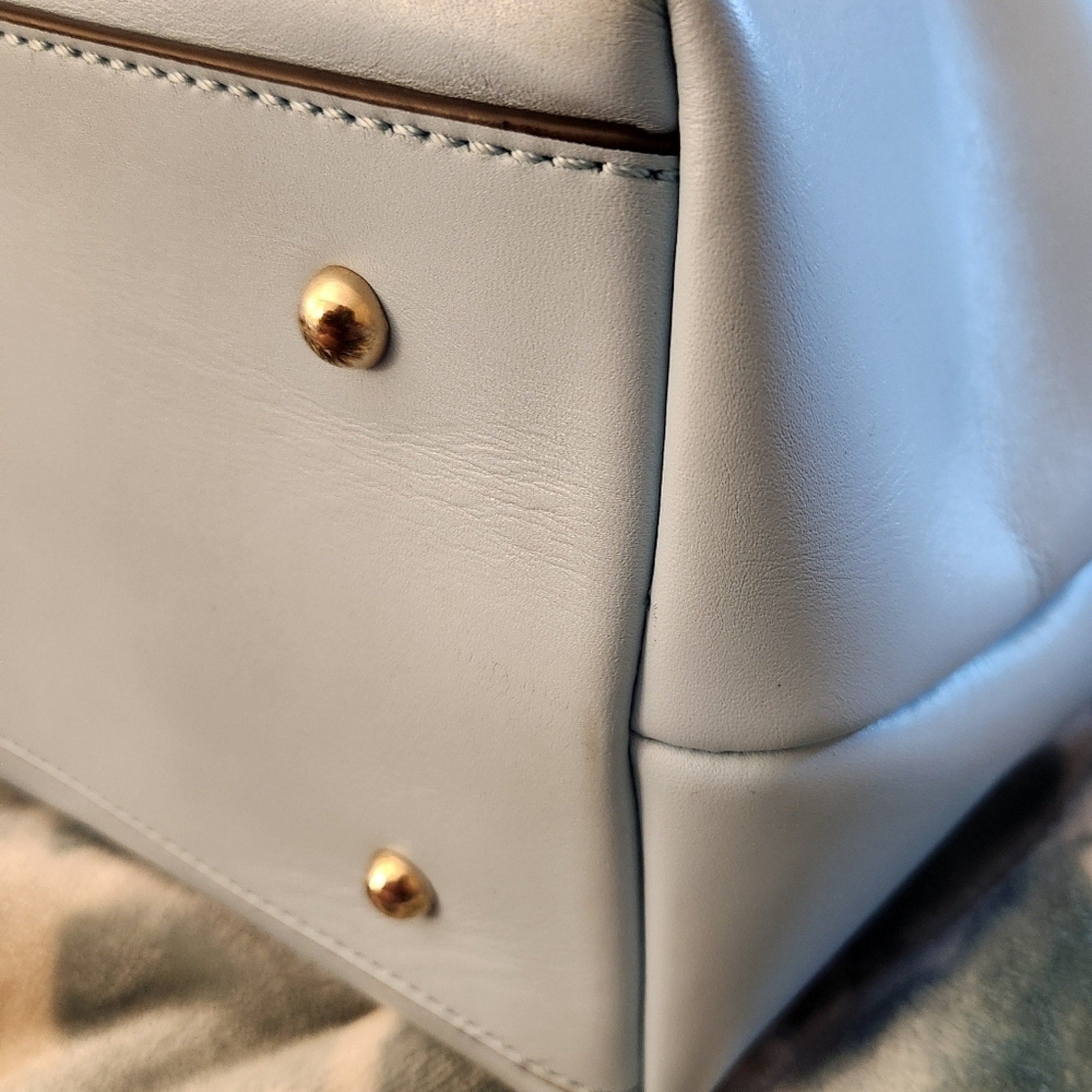 Dooney and Bourke Large Barlow Caribbean Blue