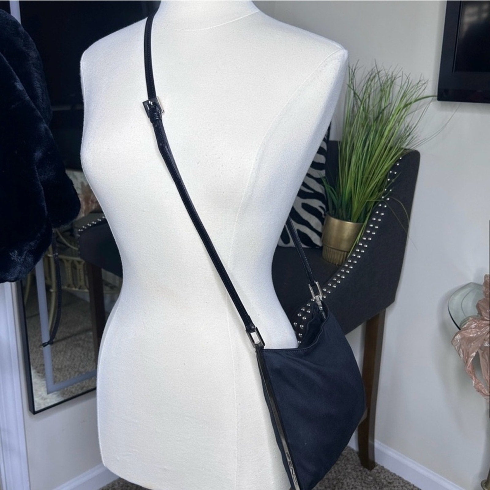FENDI RARE Crossbody BLACK