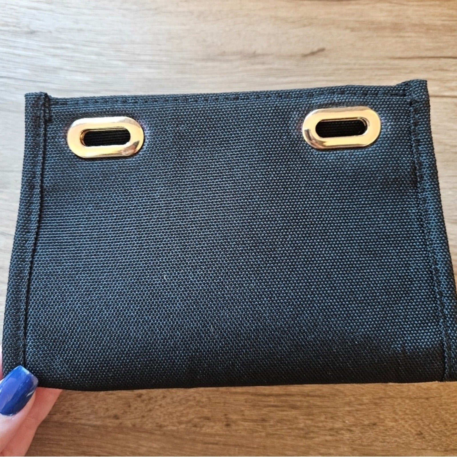 DIOR wristlet converted from beauty bag