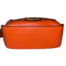 Love Moschino Orange Leather Crossbody Bag