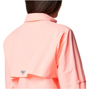 Columbia Women's Tiki Pink Bahama LS, PFG Button Down