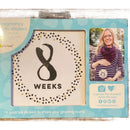 Pearhead Pregnancy Black and Gold Milestone Belly Stickers (15 included)
