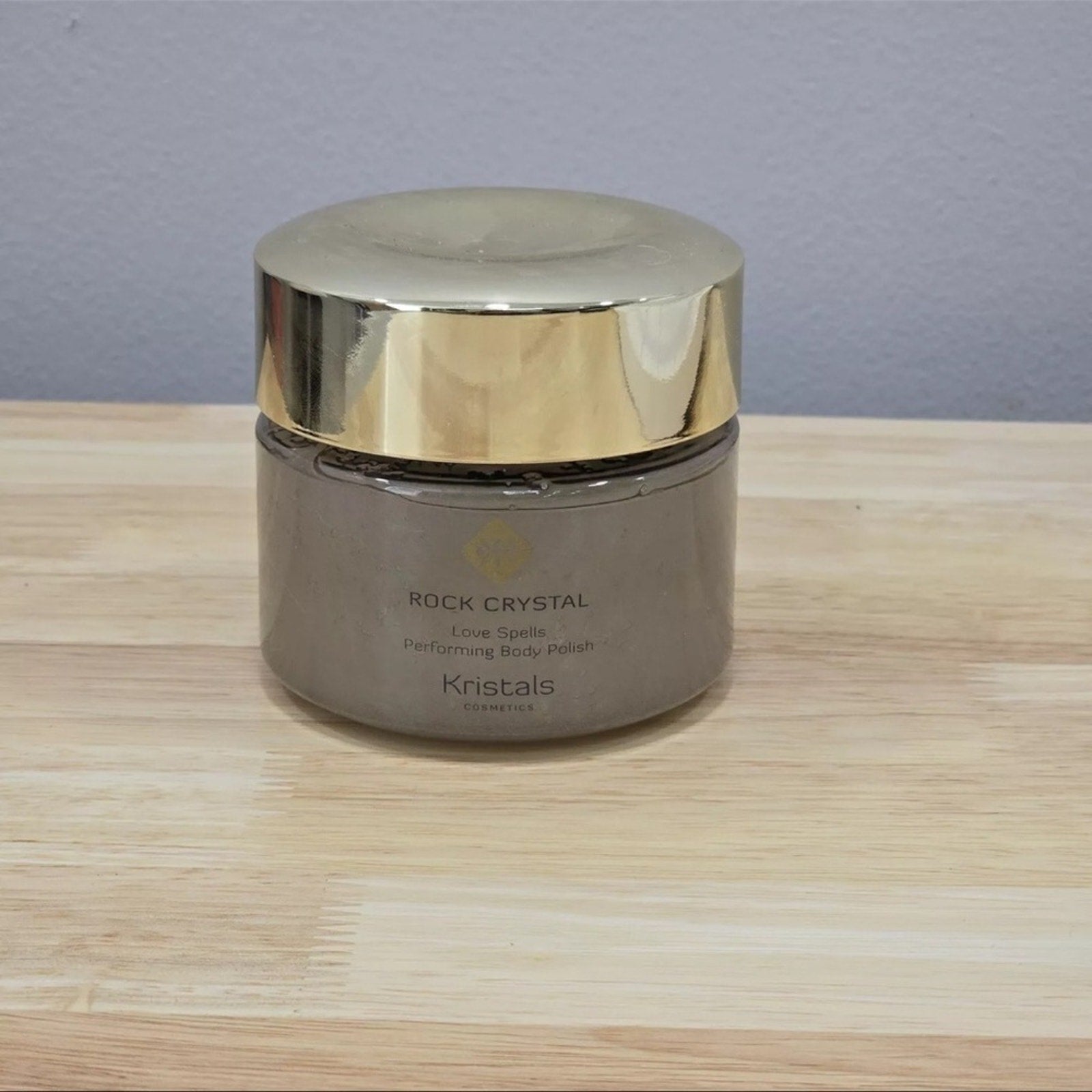 Kristals - Rock Crystal Love Spell- Body Polish - Gold and Gray