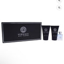 Versace Pour Homme Grooming Set - Black and Silver