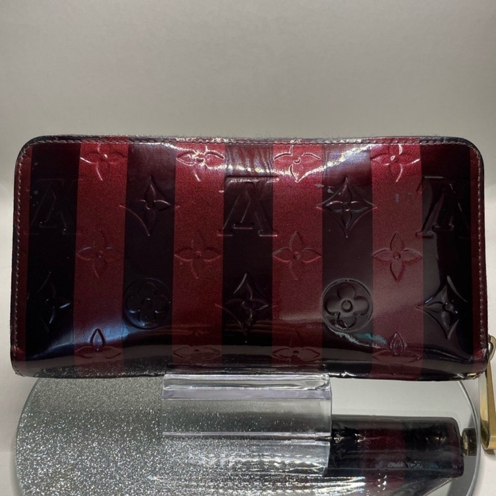 Louis Vuitton Red and Black Wallet
