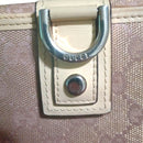 Authentic Gucci Pink and Silver D Ring Abby Compact Wallet