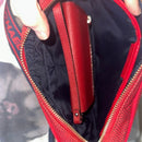 Michael Kors Red Crossbody Bag with Wallet