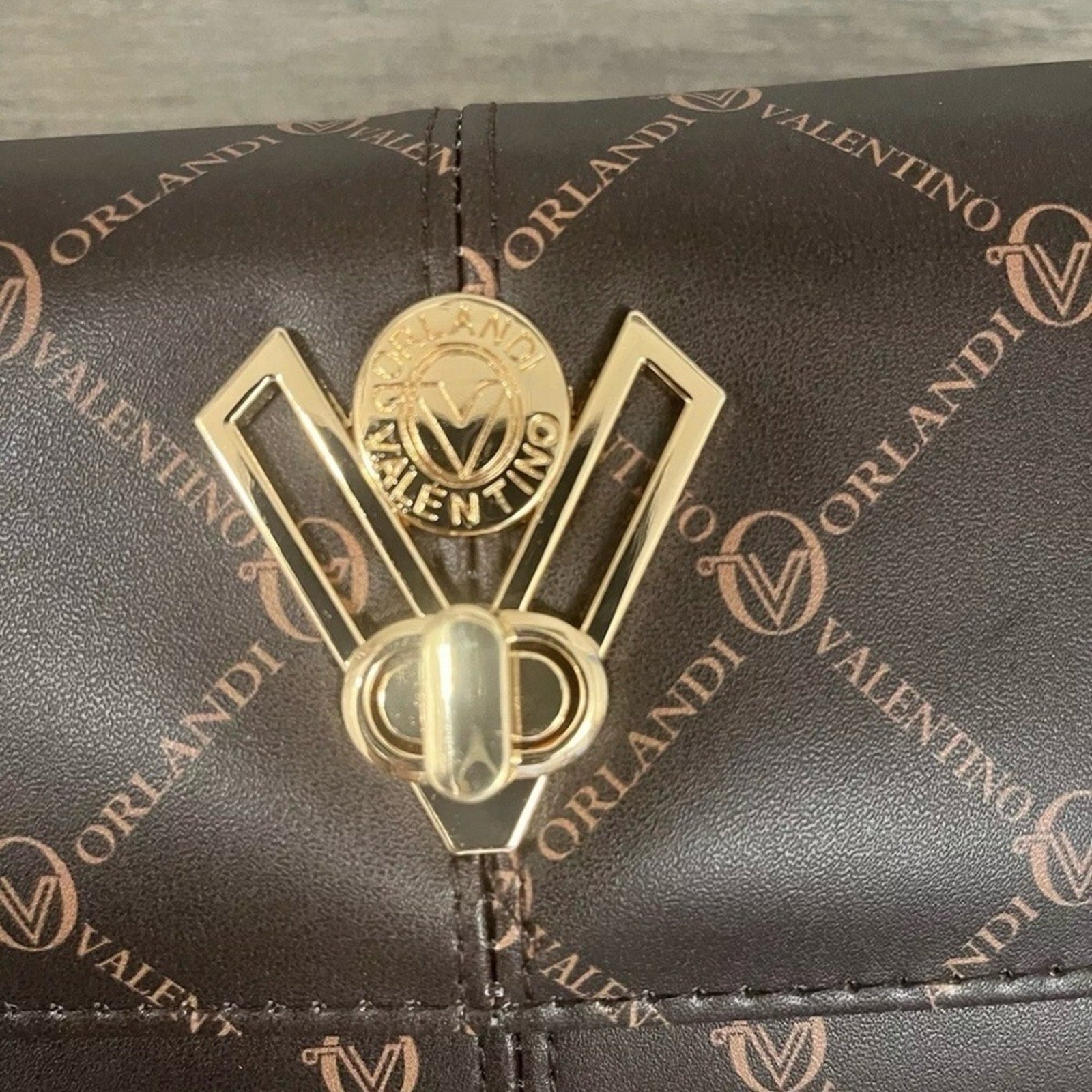 Valentino Orlandi Brown Crossbody Bag NWT