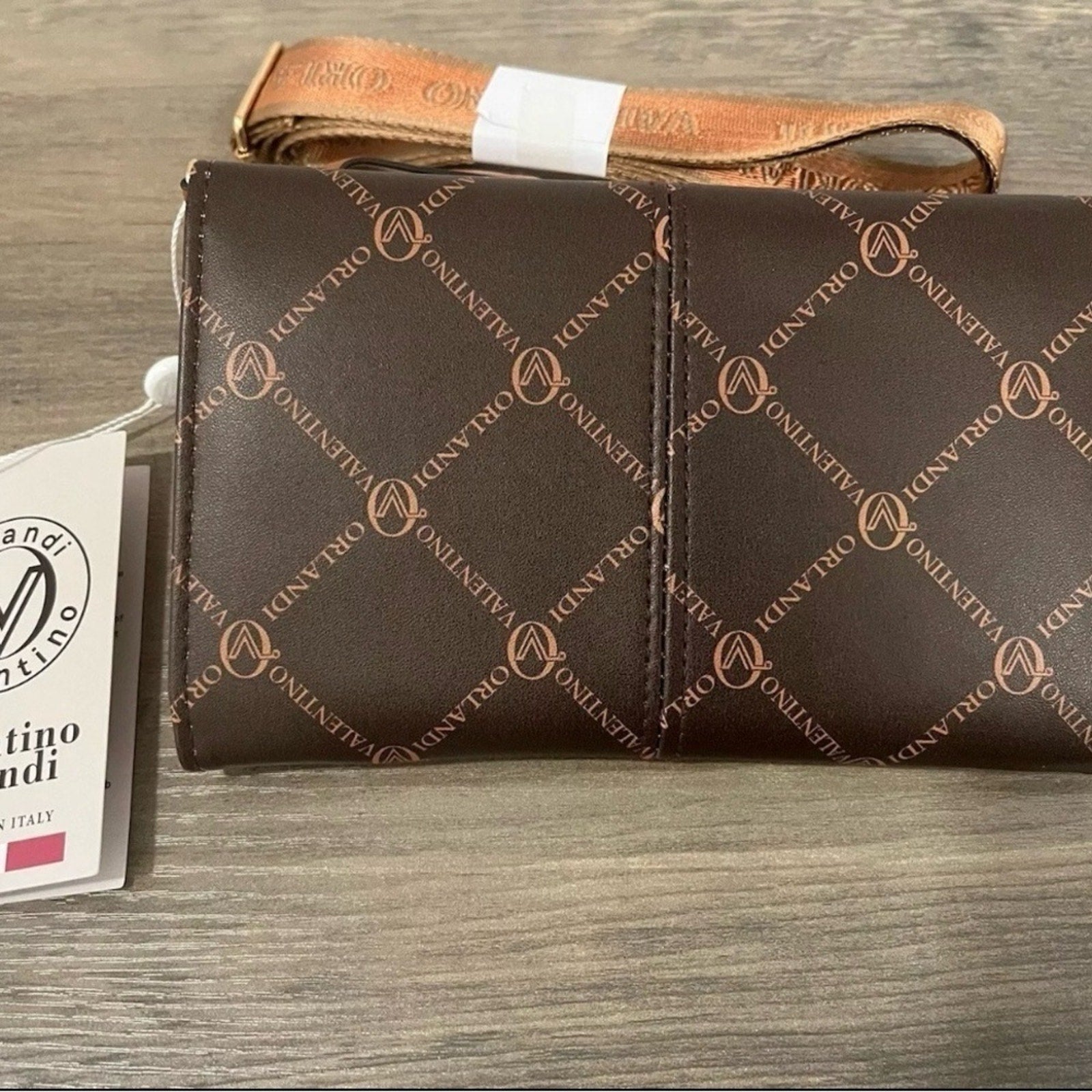 Valentino Orlandi Brown Crossbody Bag NWT
