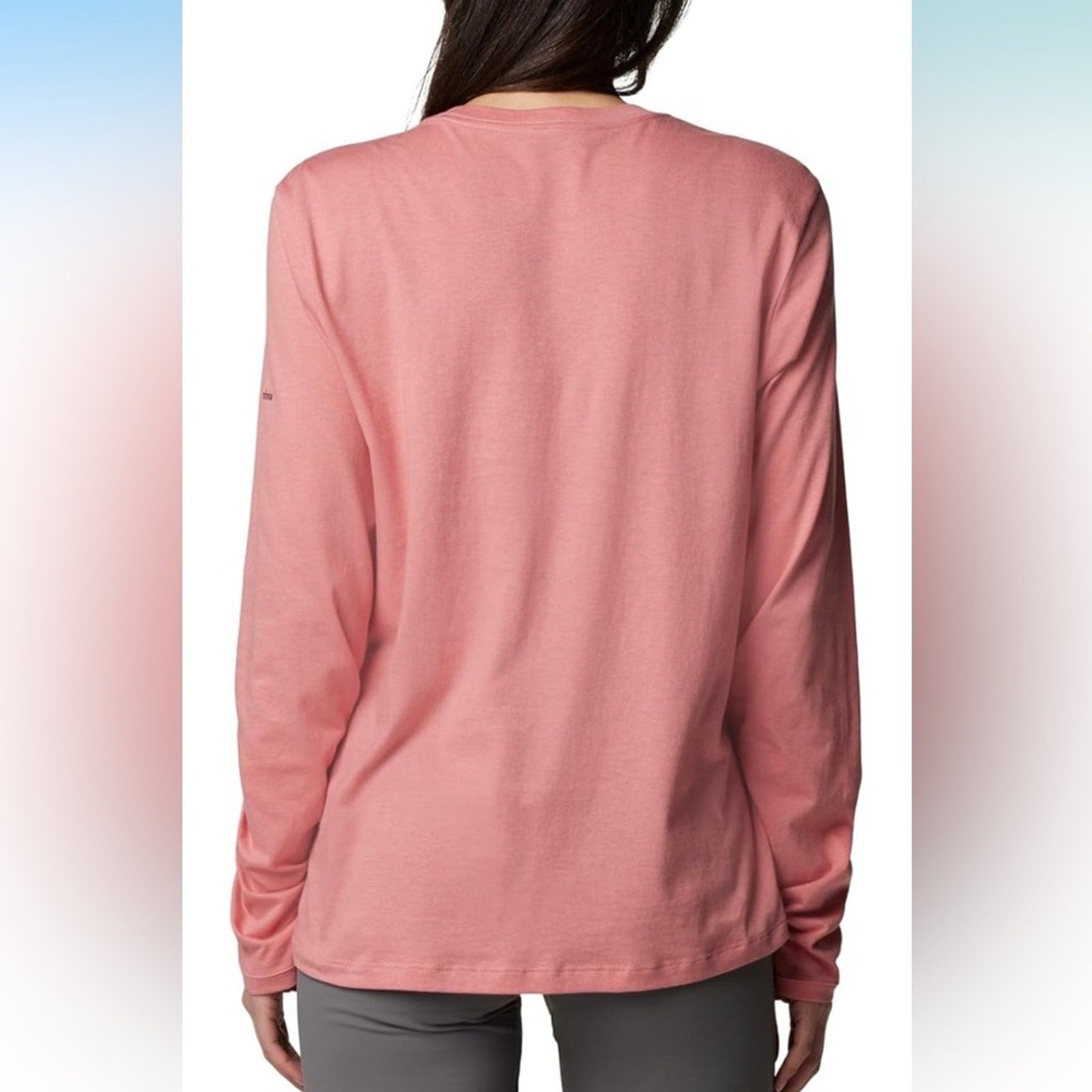 Columbia WMN Pink Agave/Floral Groove Long Sleeve Top (Small) SOLD OUT ONLINE